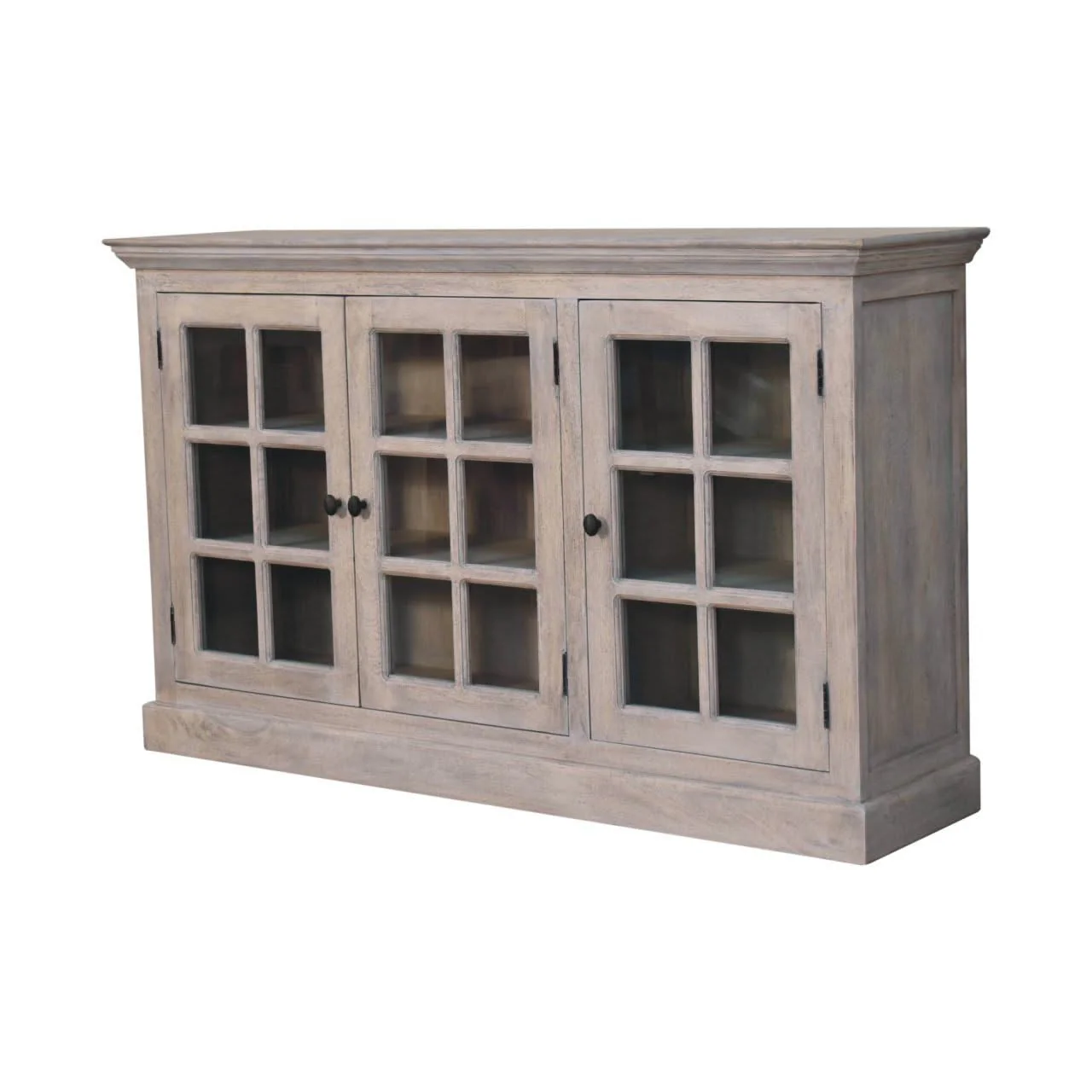 Triple Glazed Cabinet - Gray - Image 2