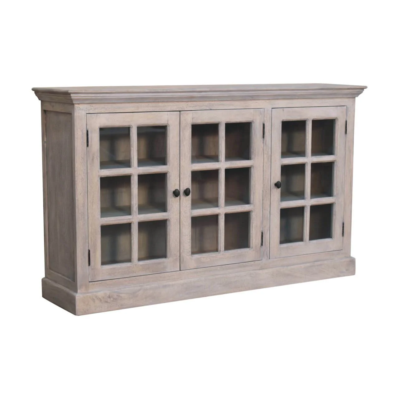 Triple Glazed Cabinet - Gray - Image 3