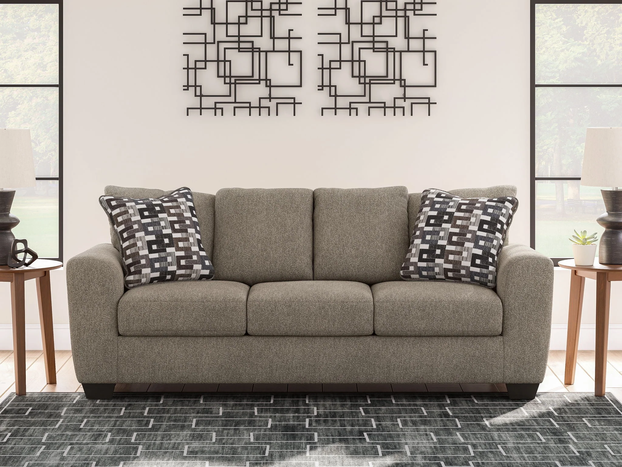 Triston-Peaks - Sofa - Suede - Image 4