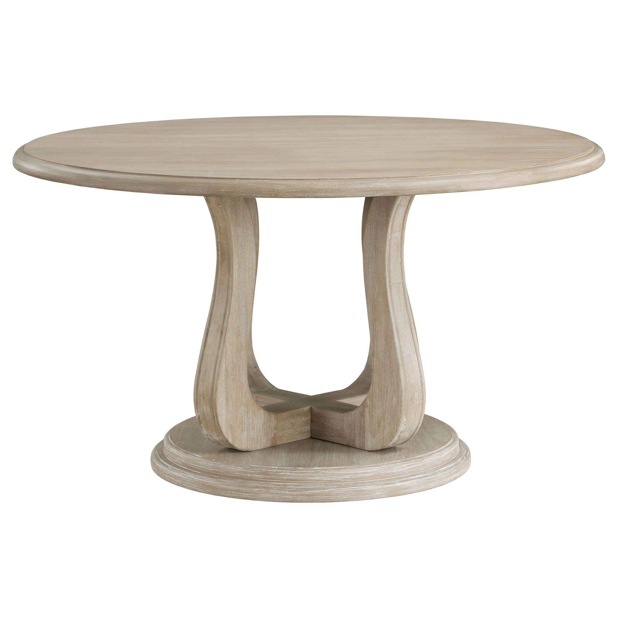 Trofello 5-piece Round Dining Table Set White Washed - Image 3