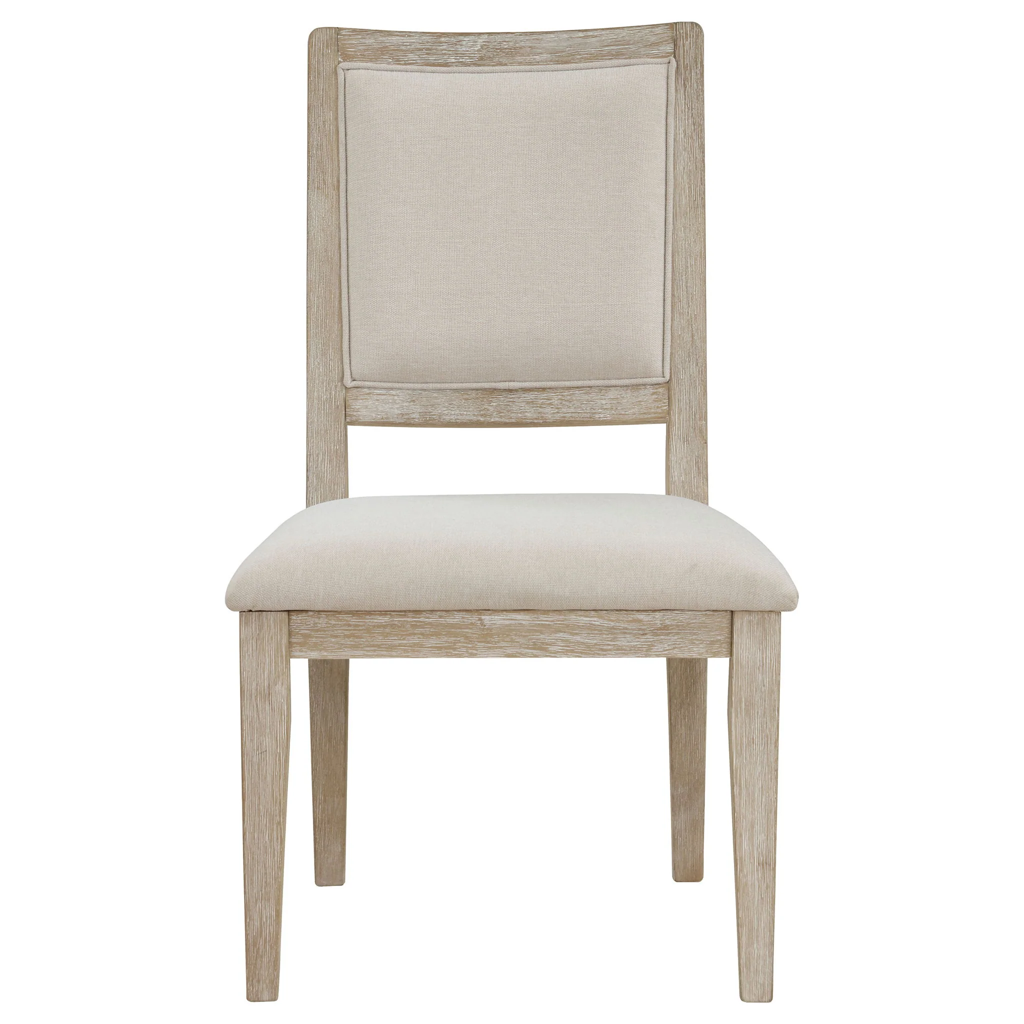 Trofello Cushioned Dining Side Chair White Washed (Set of 2) - Image 3