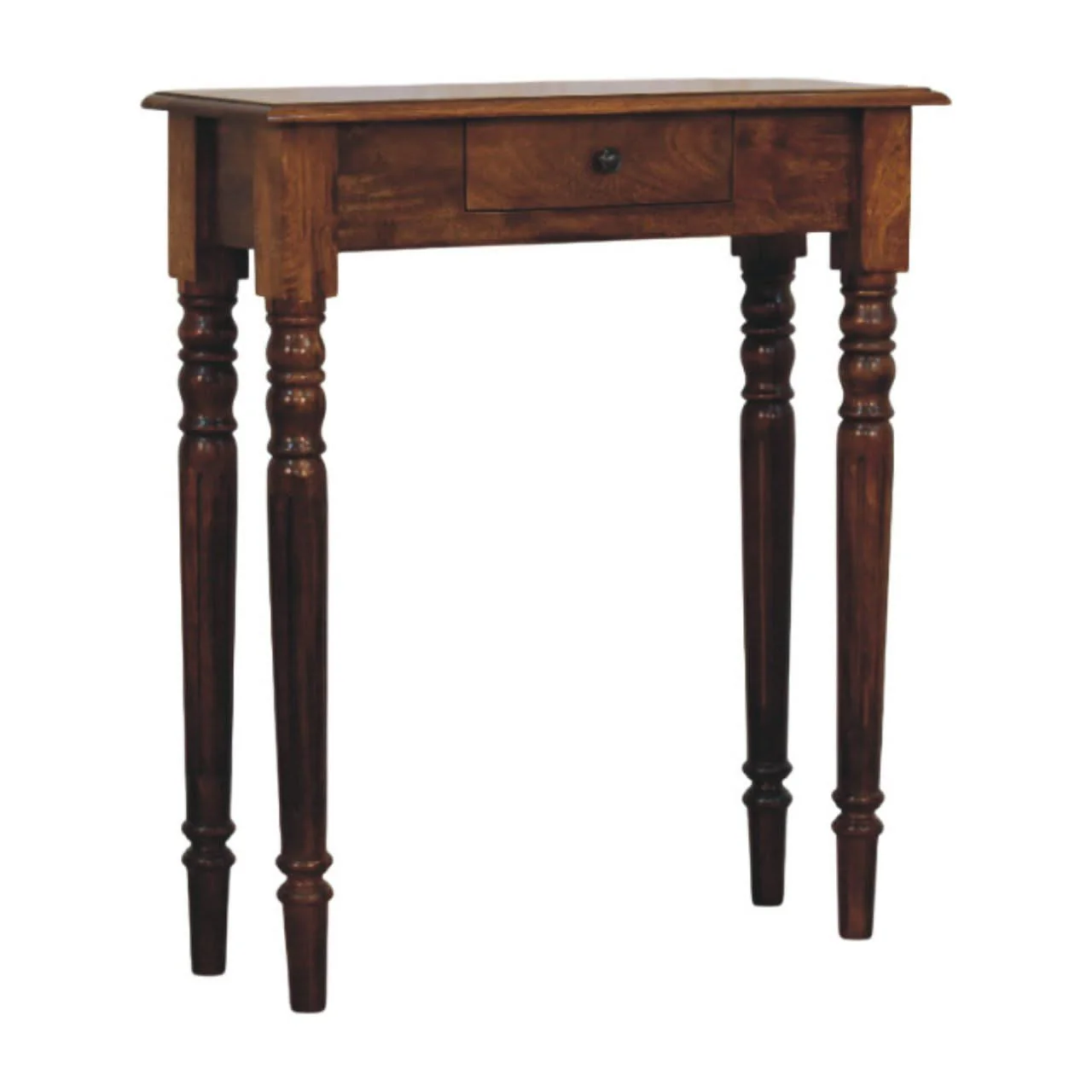 Turned Legs Drawer Console Table - Image 4