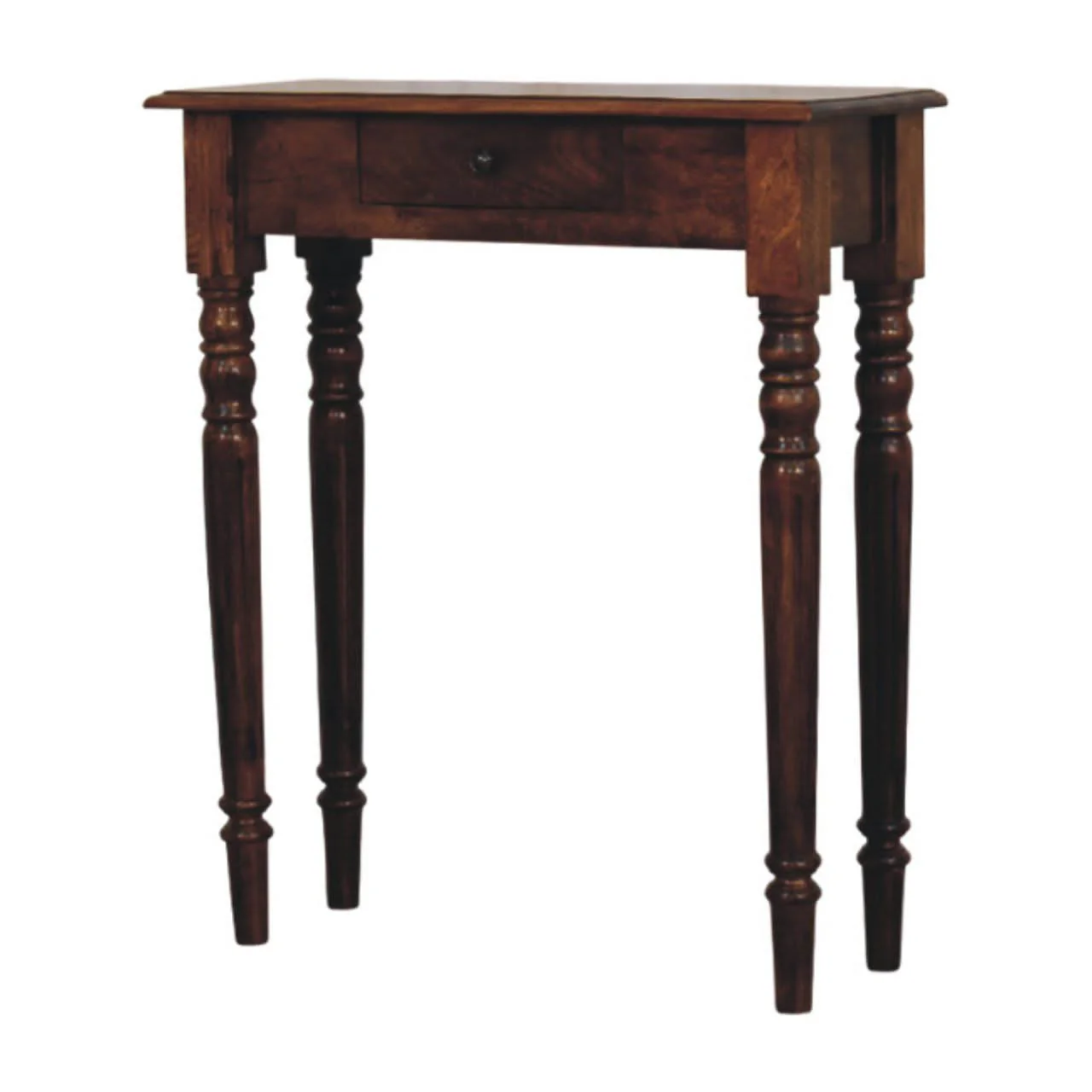 Turned Legs Drawer Console Table - Image 6