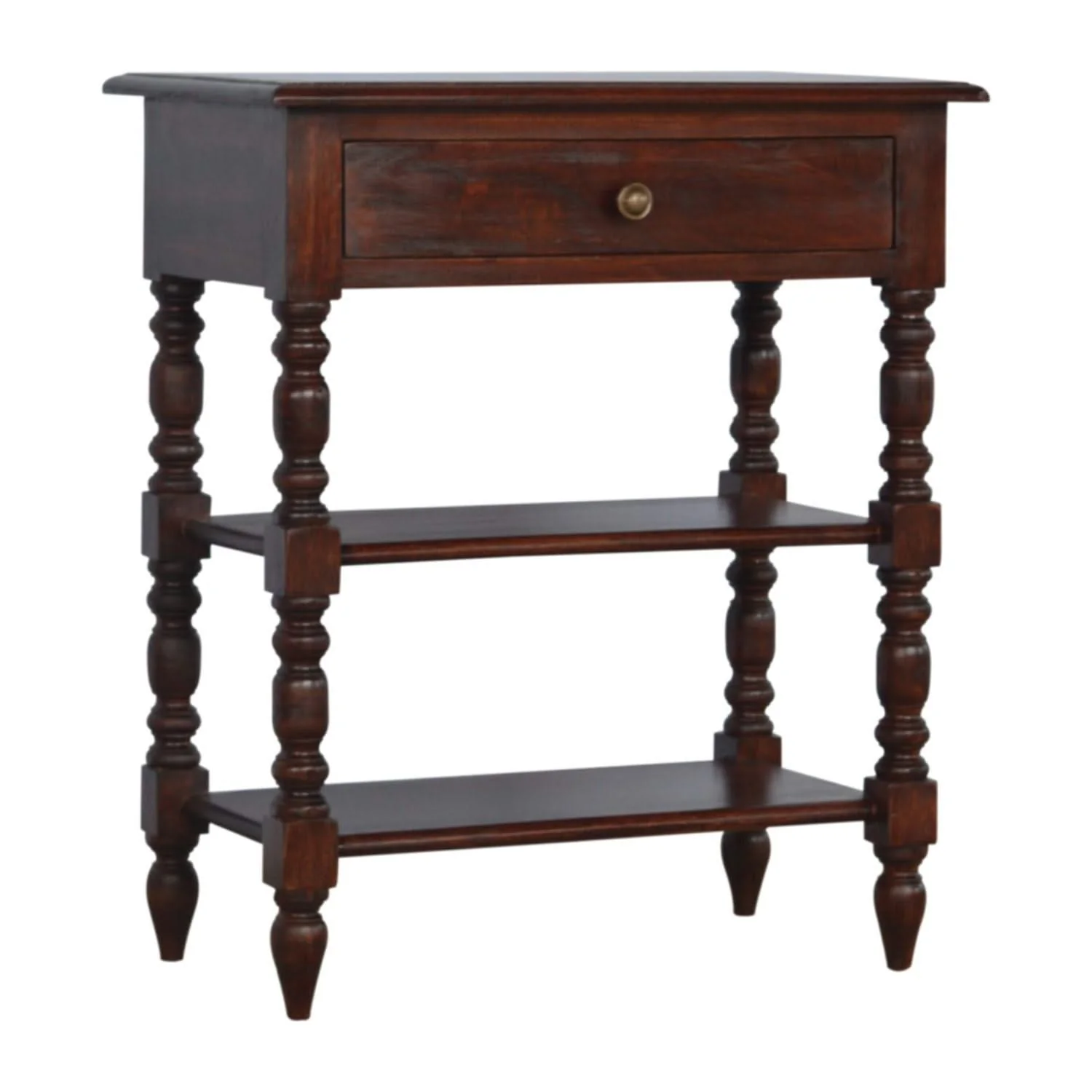 Turned Legs Side Table - Image 5