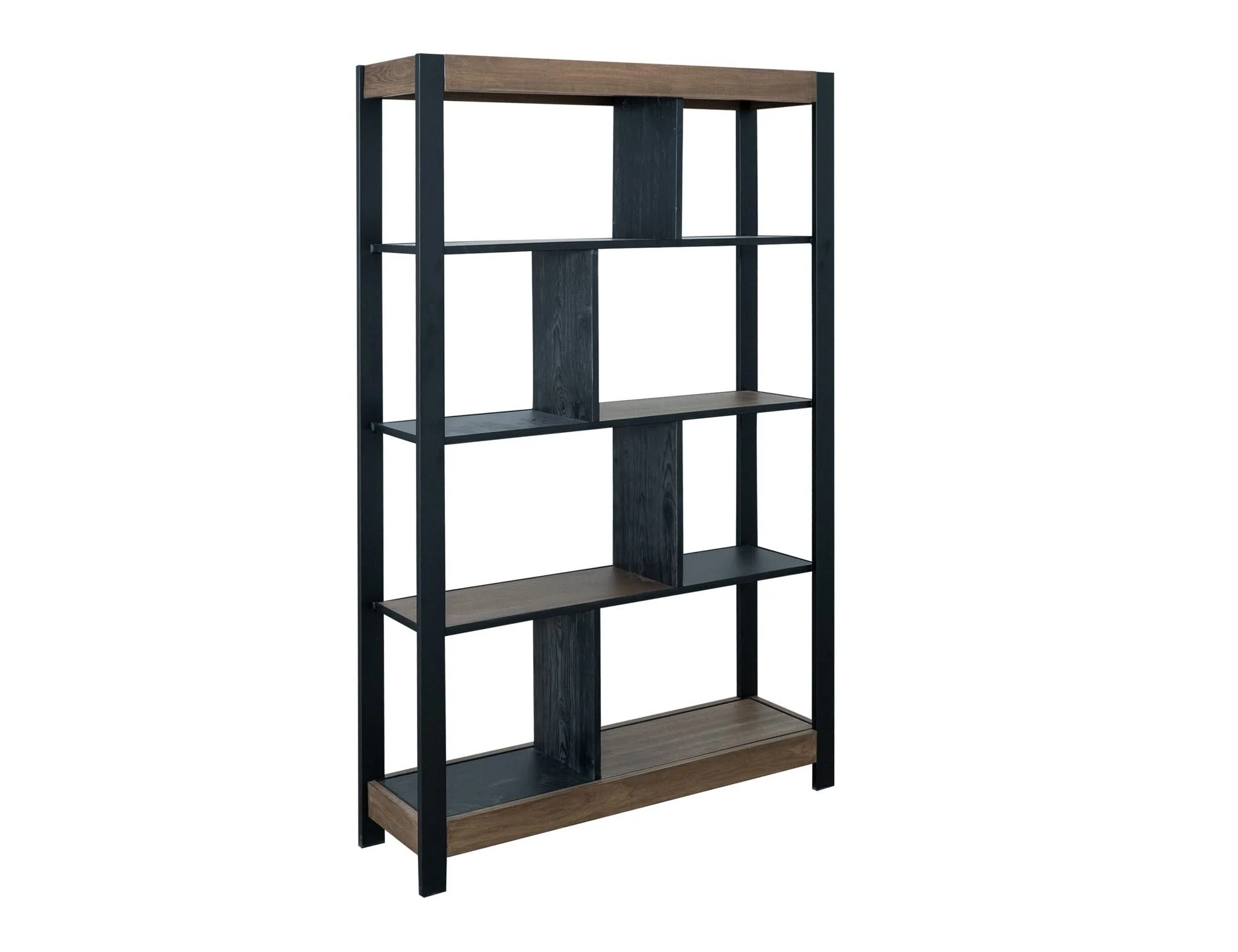 Tuxedo - Bookcase - Brown / Black - Image 4