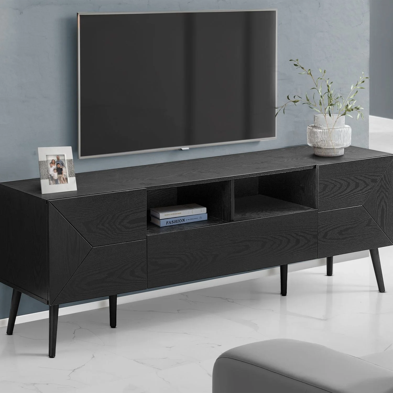 TV Stand With Storage Drawer - Image 8