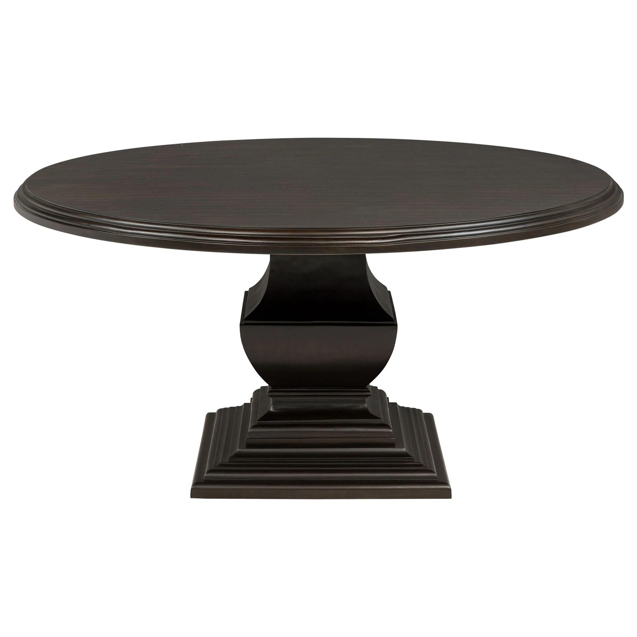 Twyla 60-inch Round Wood Dining Room Table Dark Cocoa - Image 2