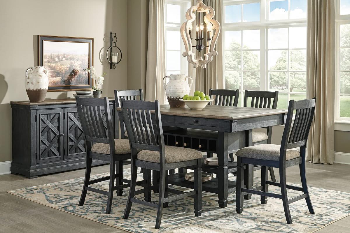 Tyler Creek - Counter Height Table Set - Image 4