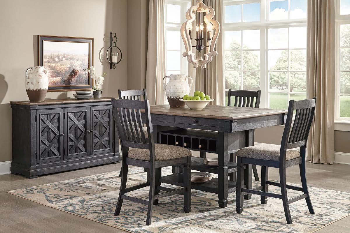 Tyler Creek - Counter Height Table Set - Image 5