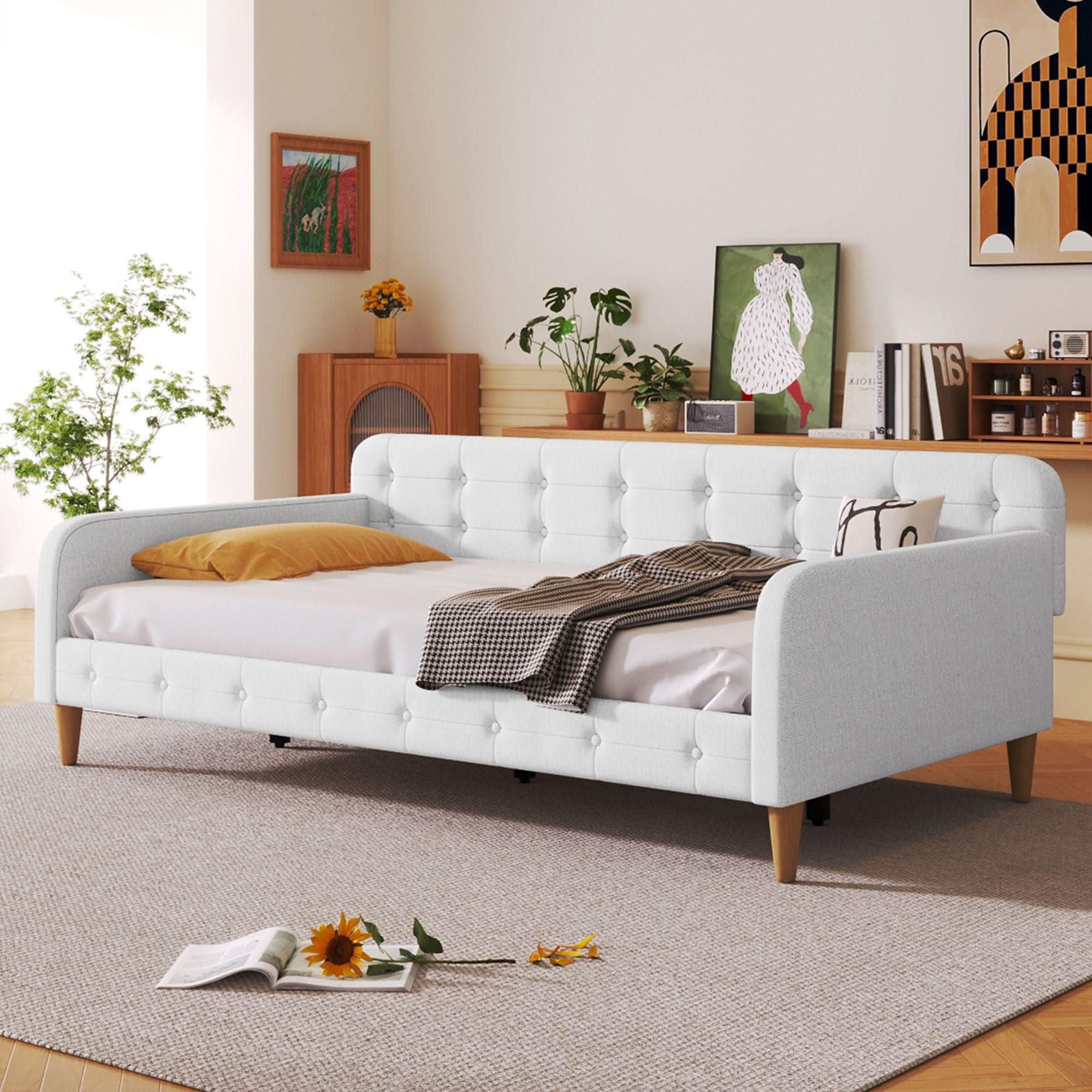 Upholstered Daybed & Modern Design - Image 6