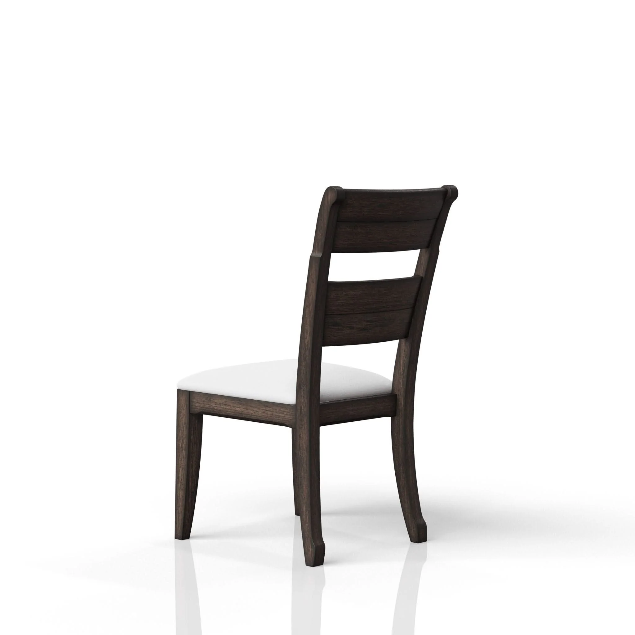 Upholstered Seat Side Chair - Chocolate - Image 4