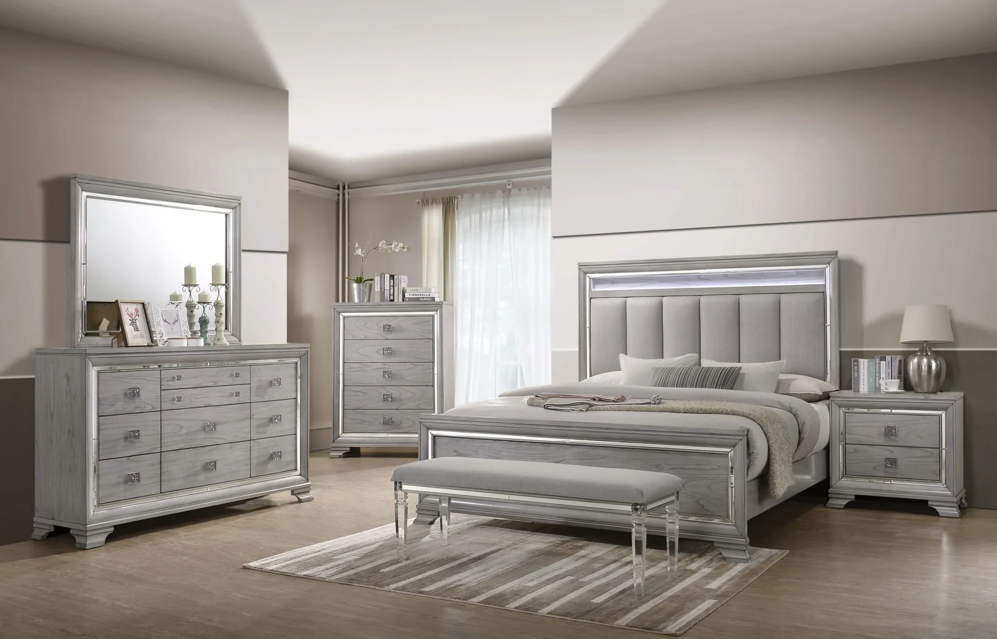 Vail - Dresser - Gray - Image 4