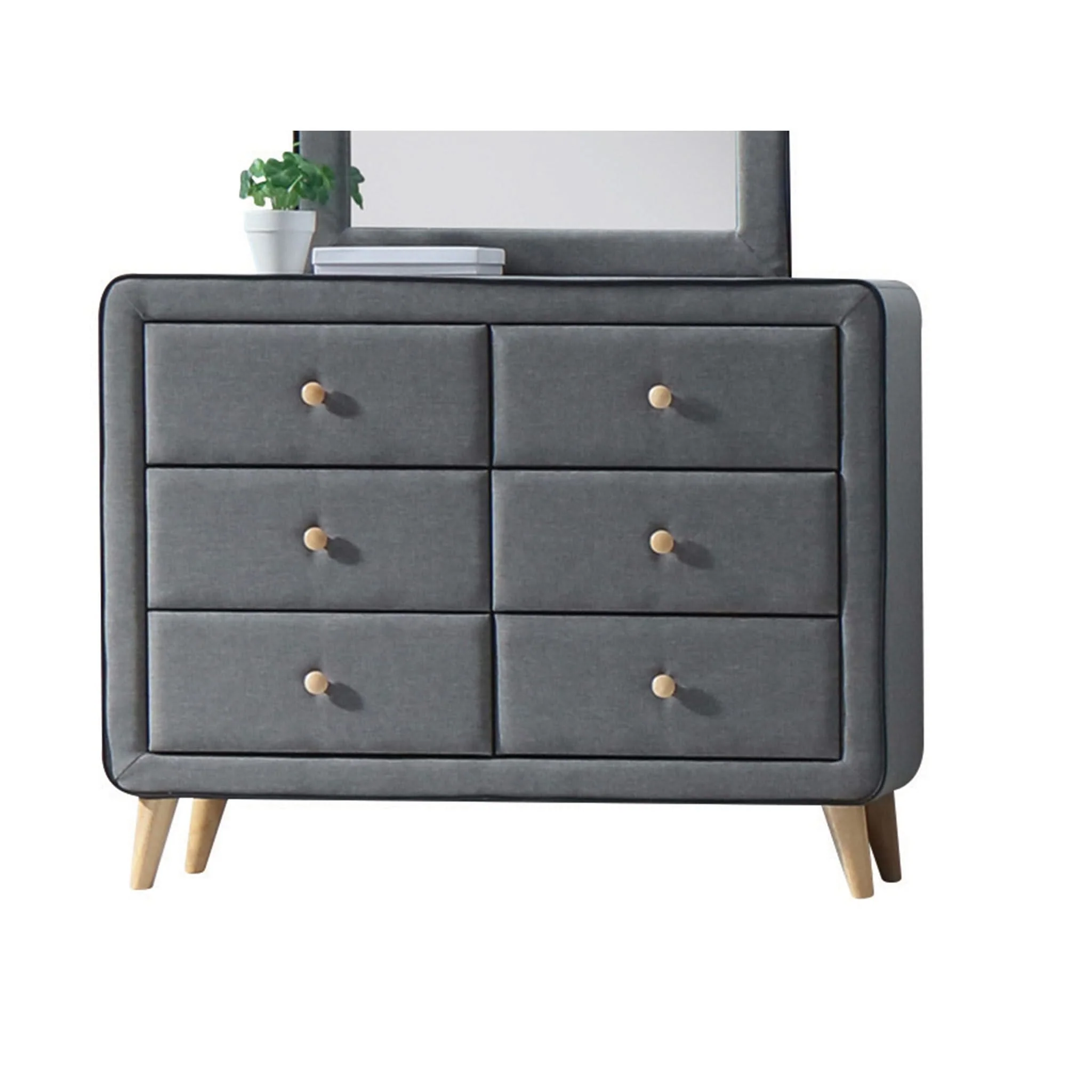 Valda - Dresser - Light Gray - Image 4