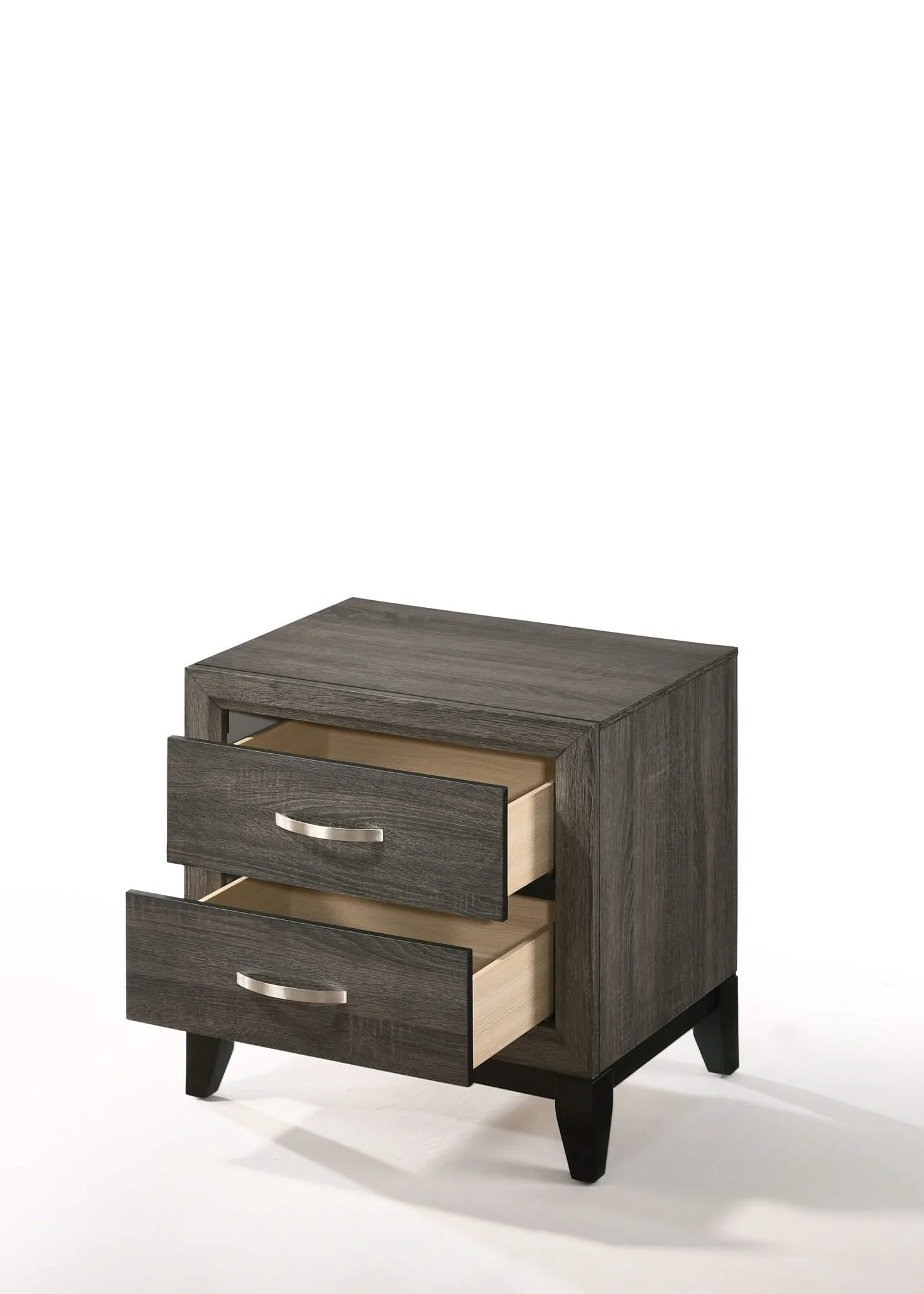 Valdemar - Nightstand - Weathered Gray - Image 3