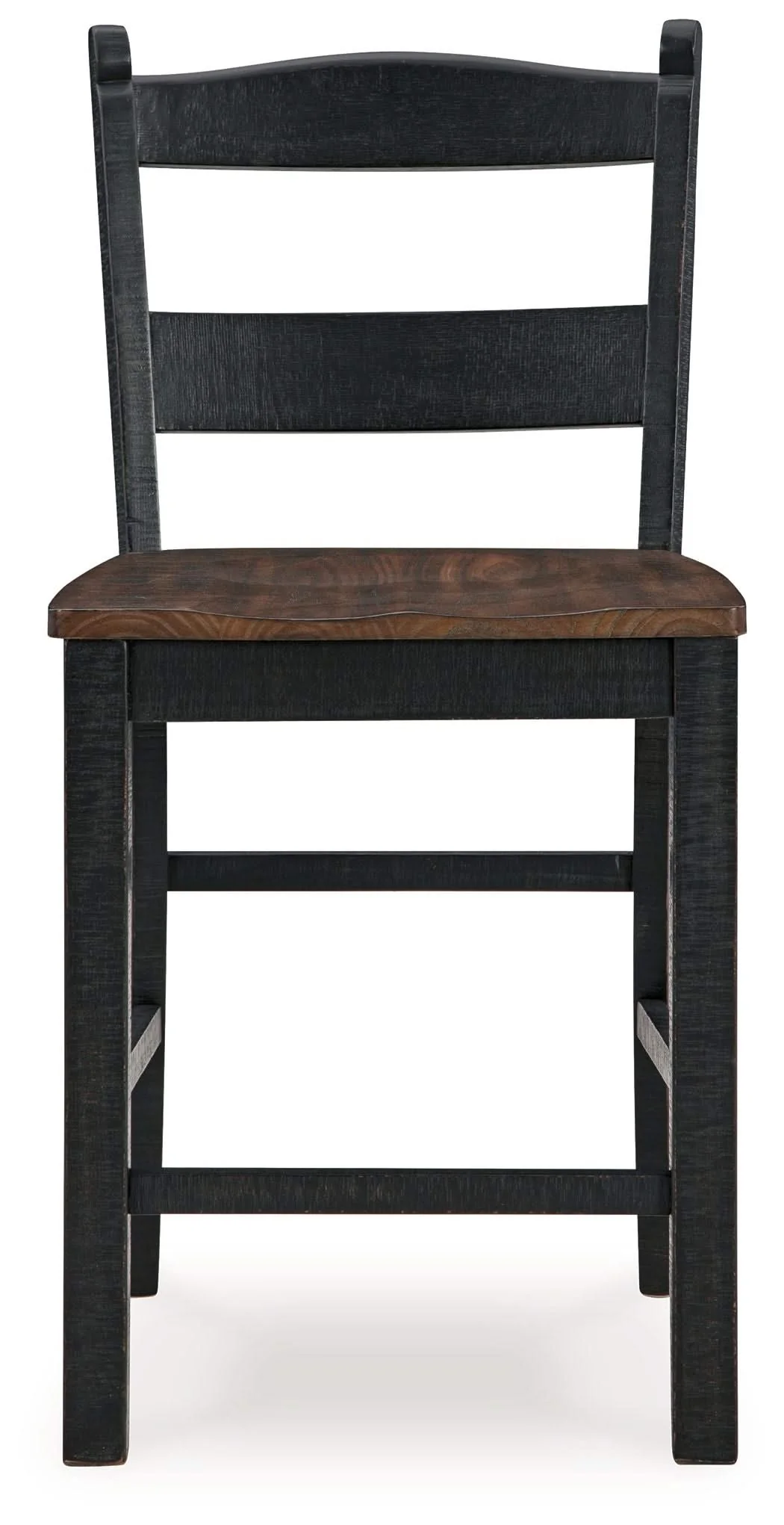 Valebeck - Barstool (Set of 2) - Black / Brown - Image 2