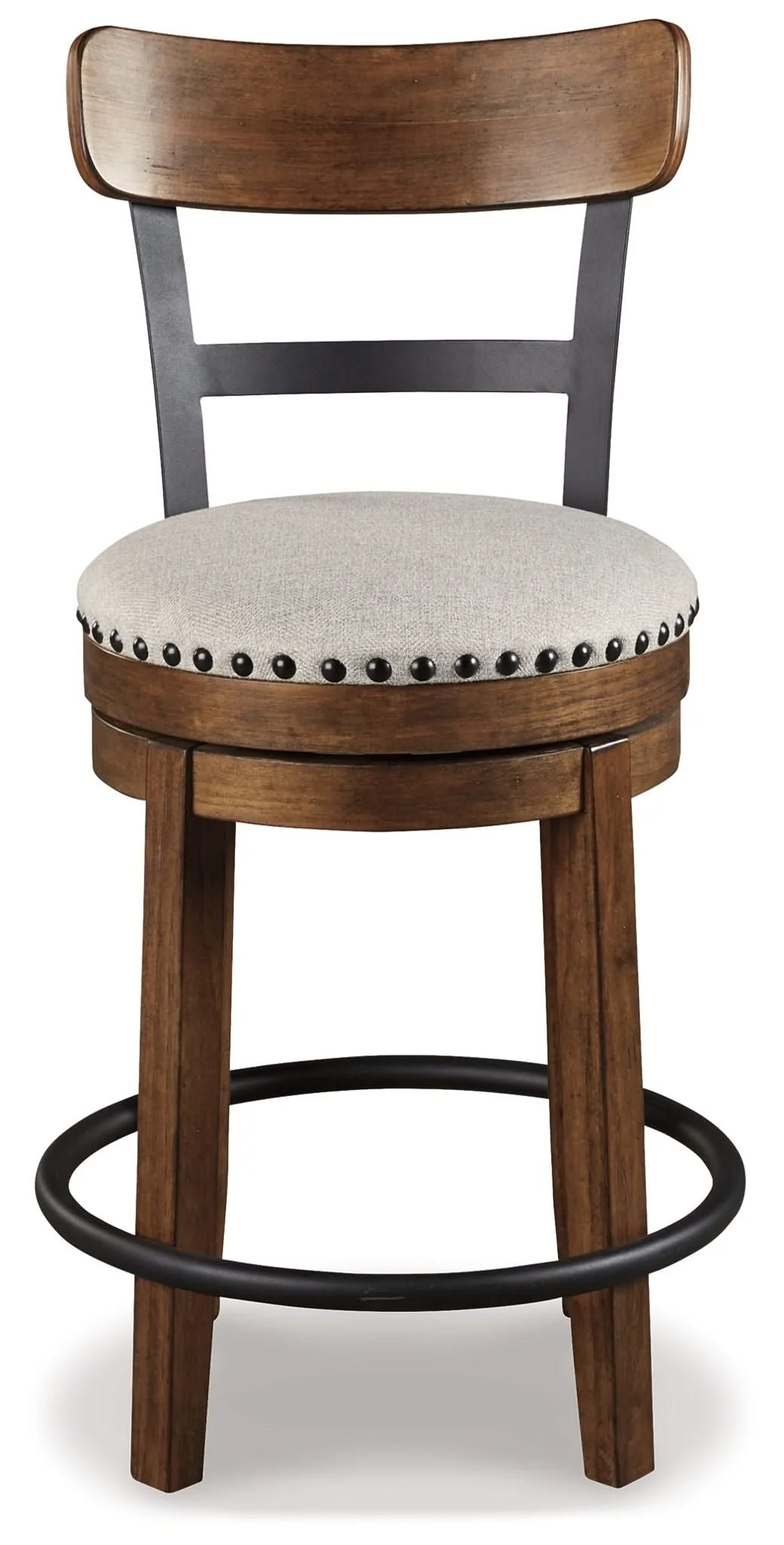 Valebeck - Full Back Swivel Stool - Image 4