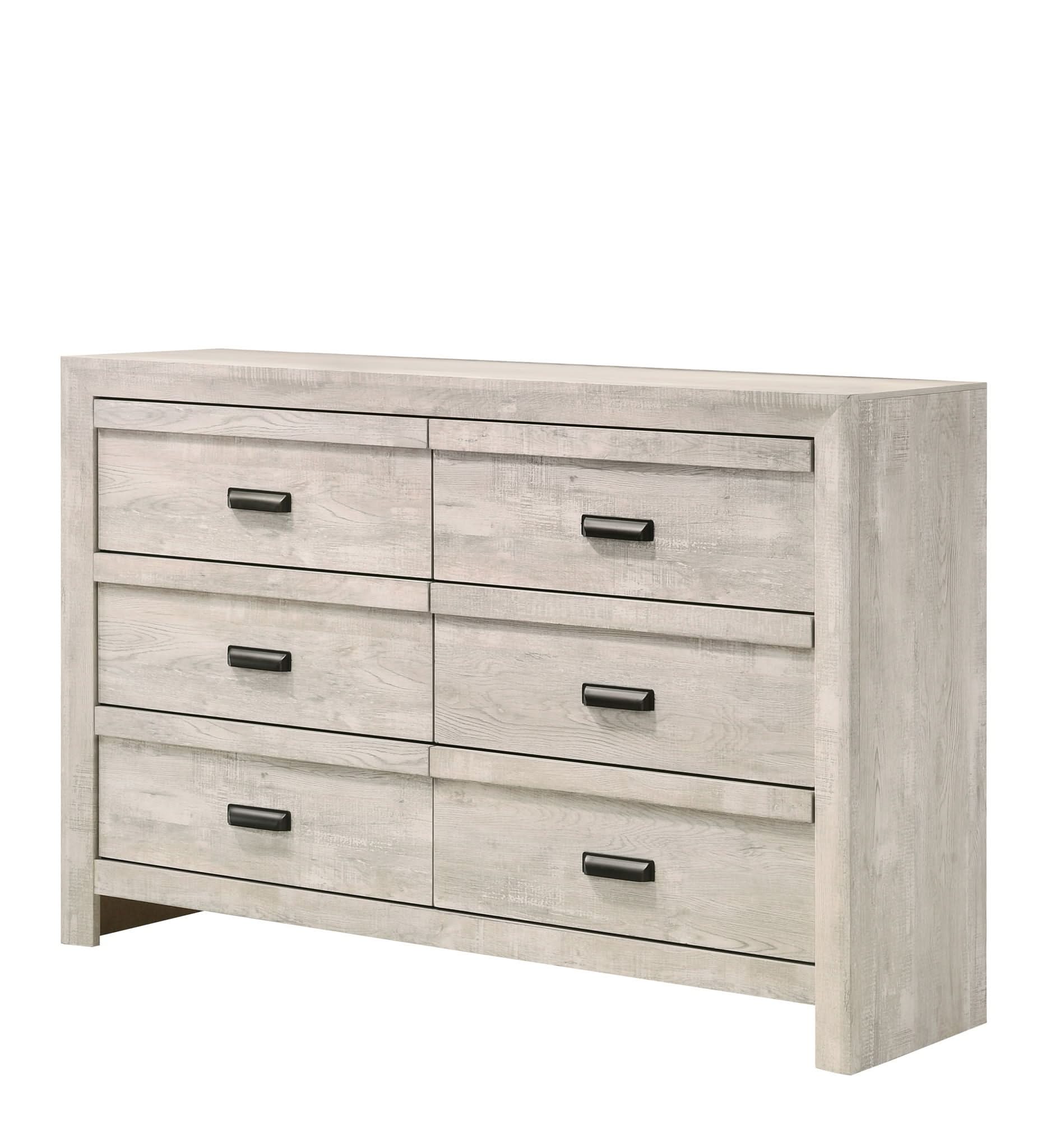 Valor - Full 4 Piece Bedroom Set - Antique White - Image 2