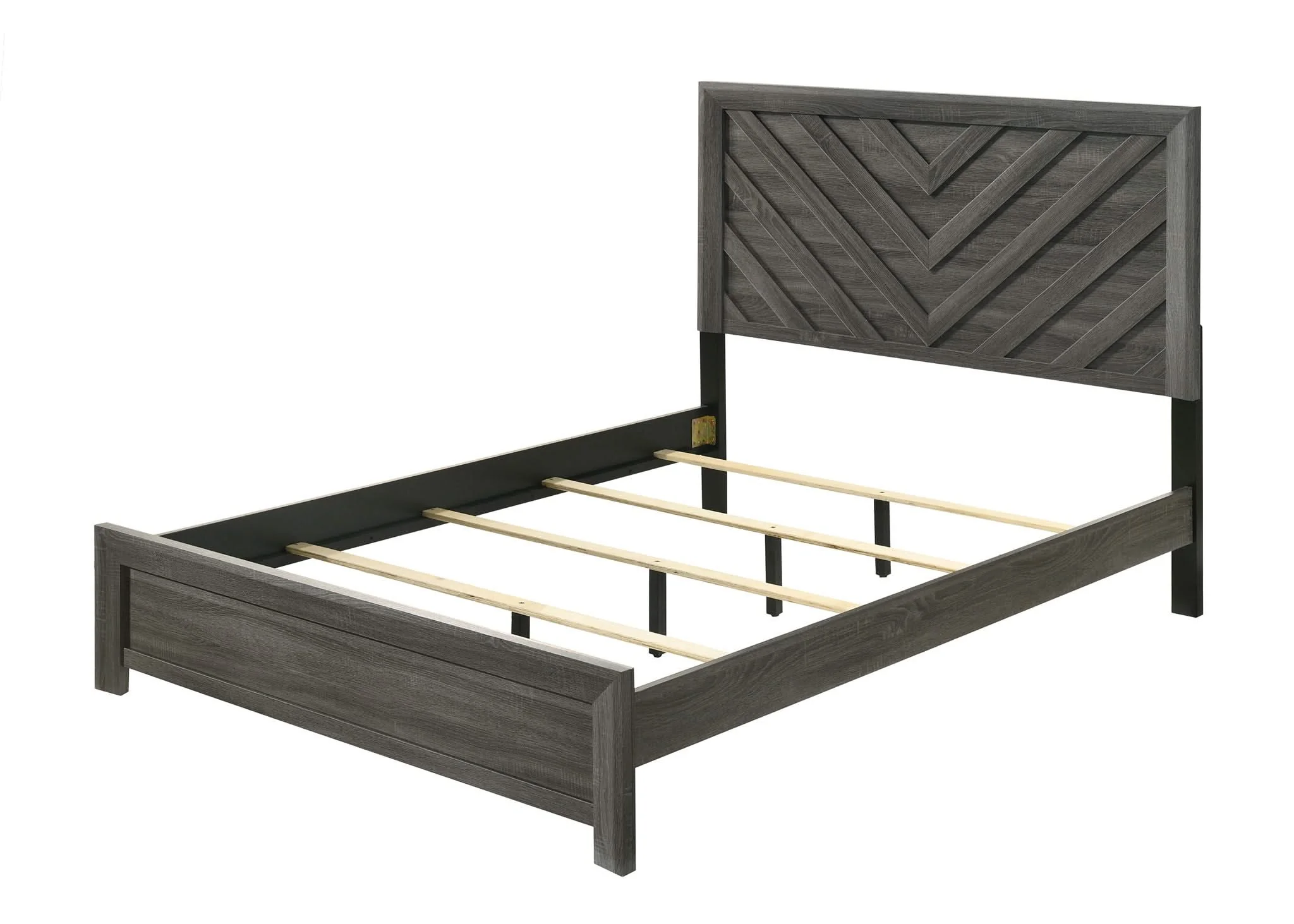 Valor - King Bed - Gray - Image 2