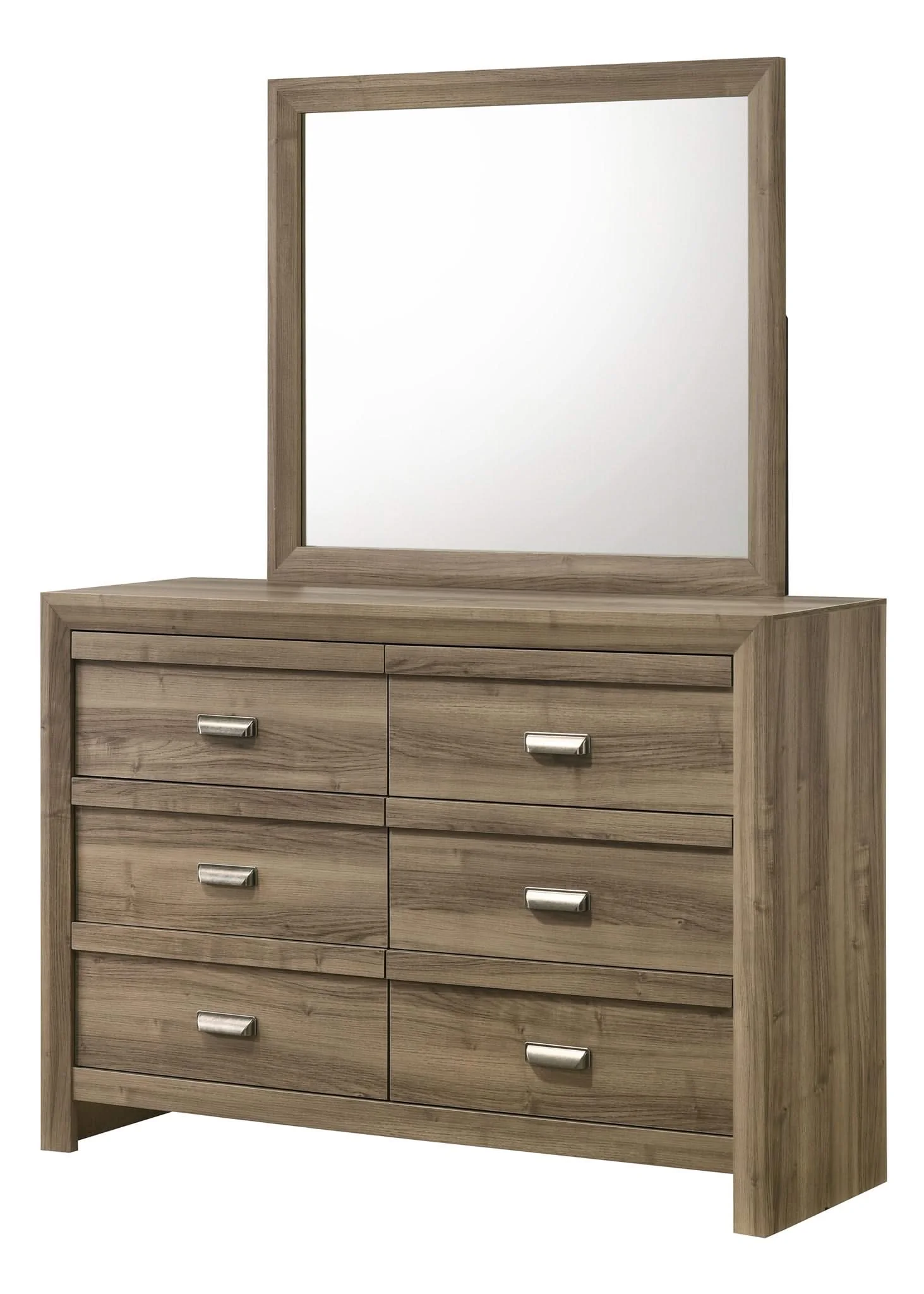 Valor - Queen 4 Piece Bedroom Set - Light Brown - Image 2
