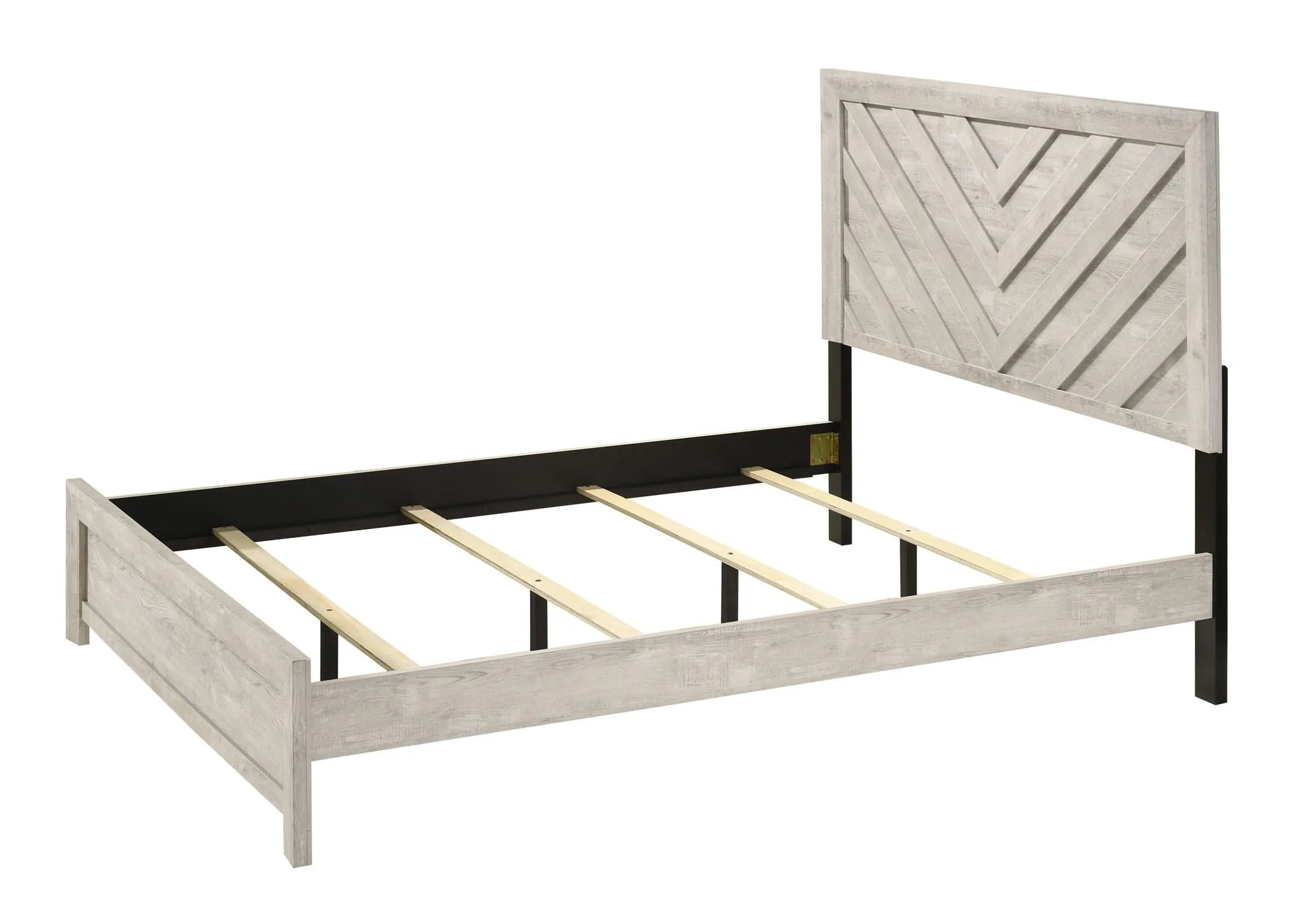 Valor - Twin Bed - Antique White - Image 4