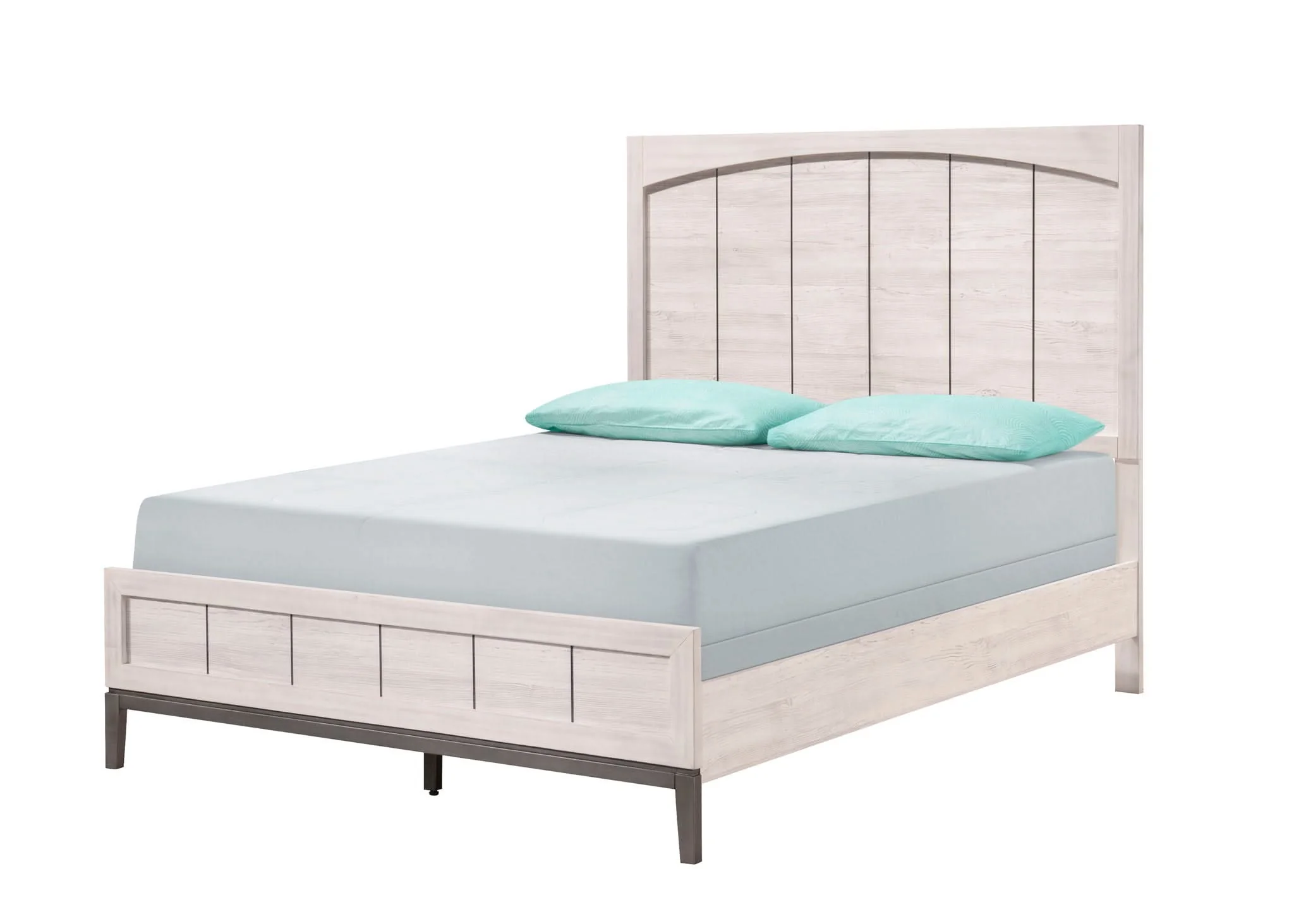 Veda - King Bed - Beige