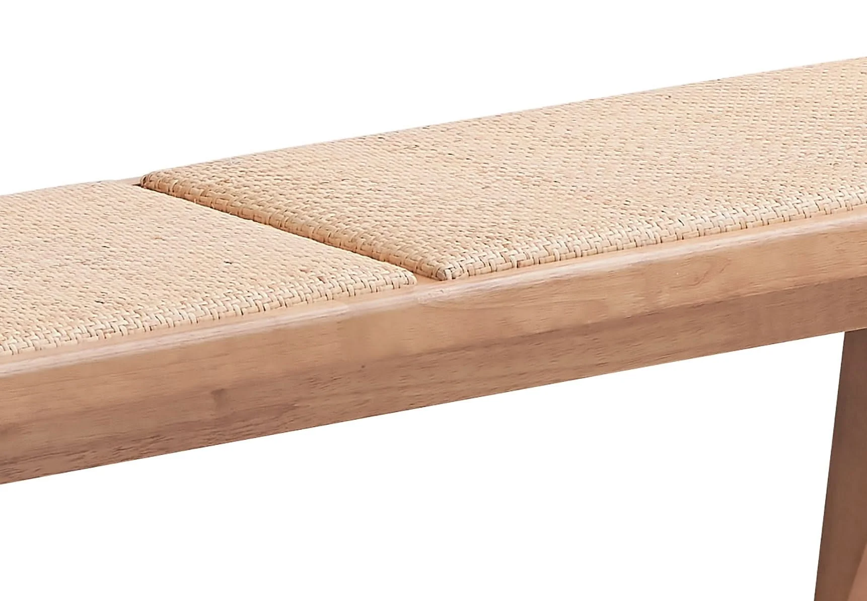 Velentina - Bench - Rattan / Natural - Image 3