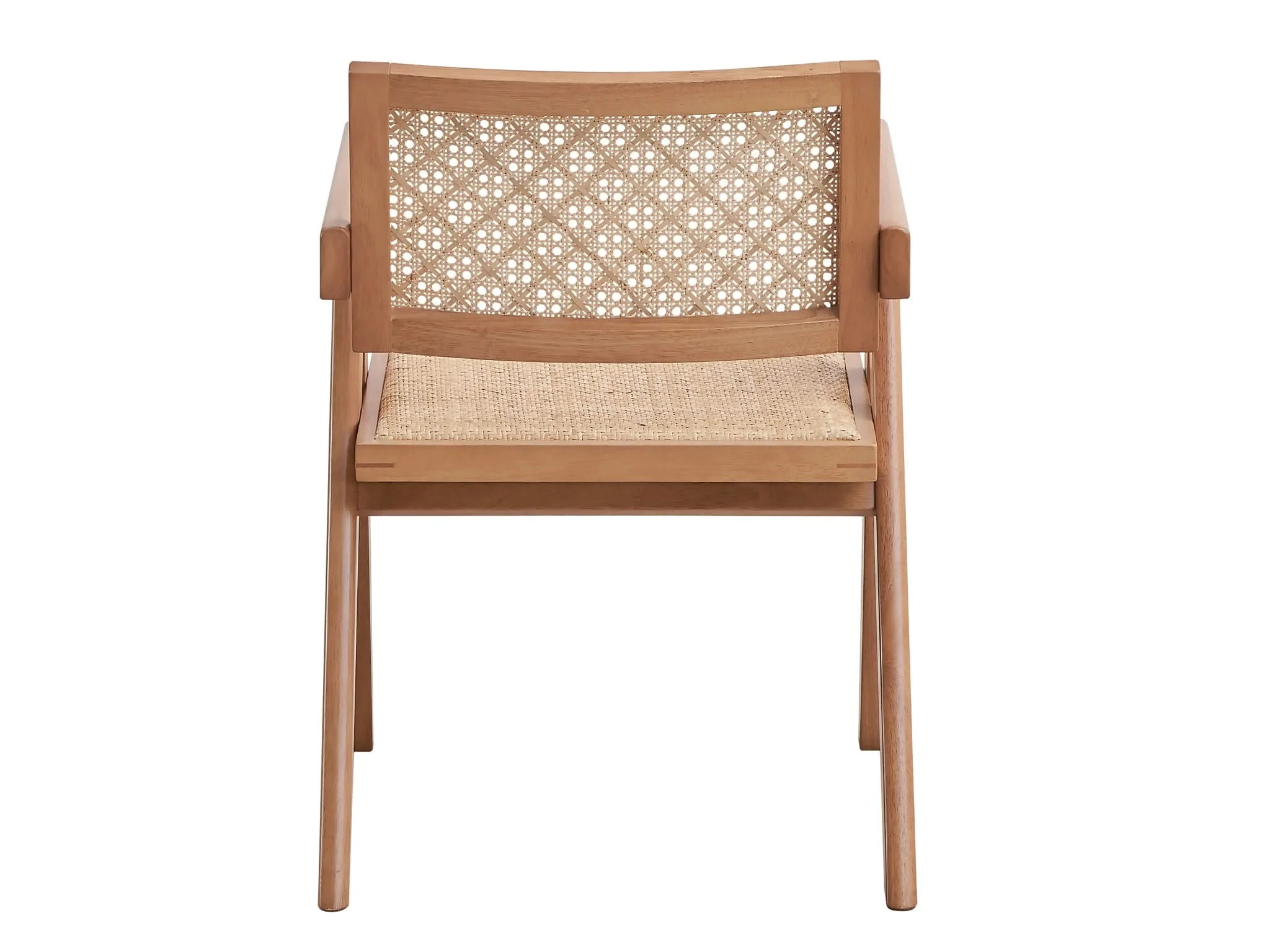 Velentina - Rattan Arm Chair (Set of 2) - Natural - Image 2