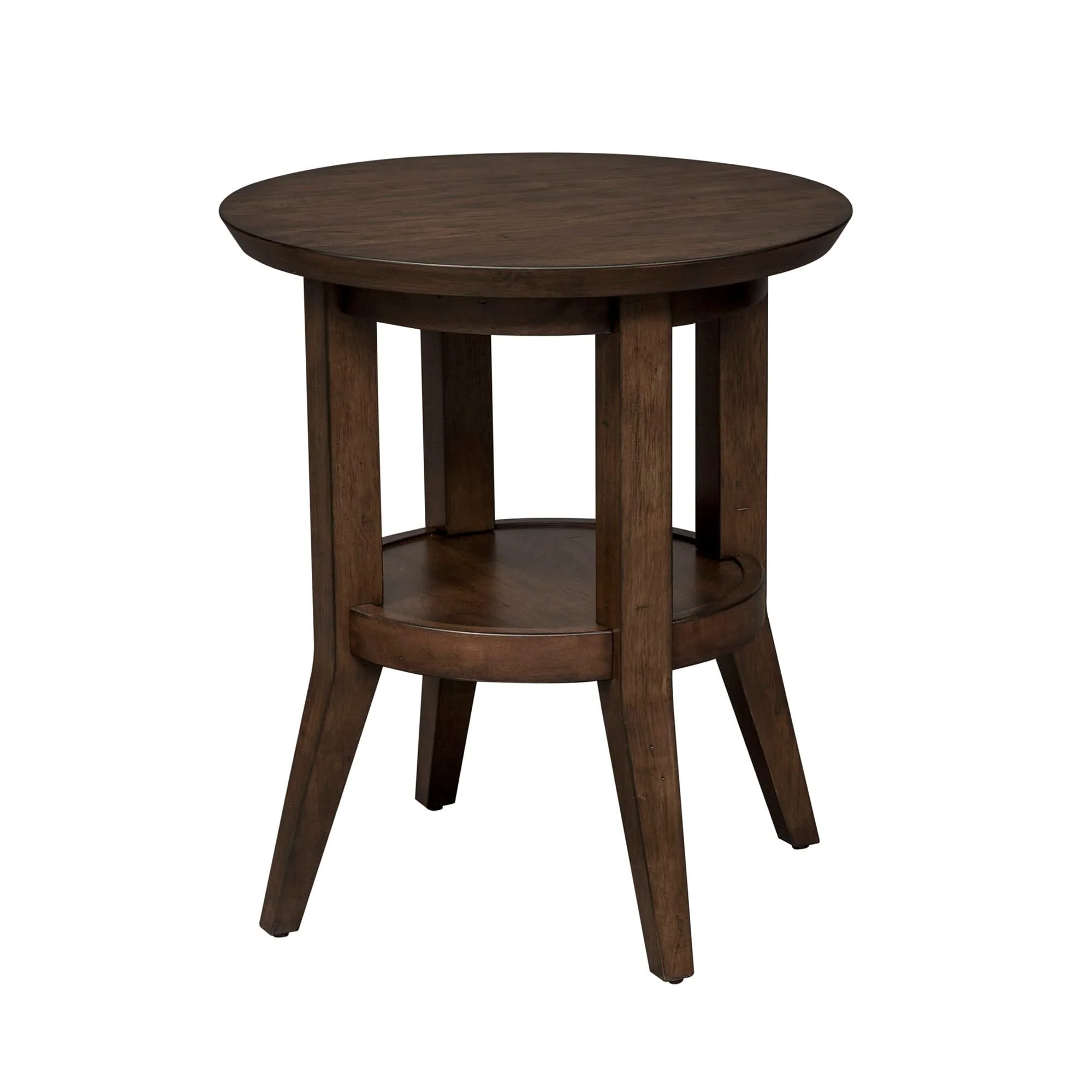 Ventura Blvd - Round End Table - Bronze Spice - Image 2