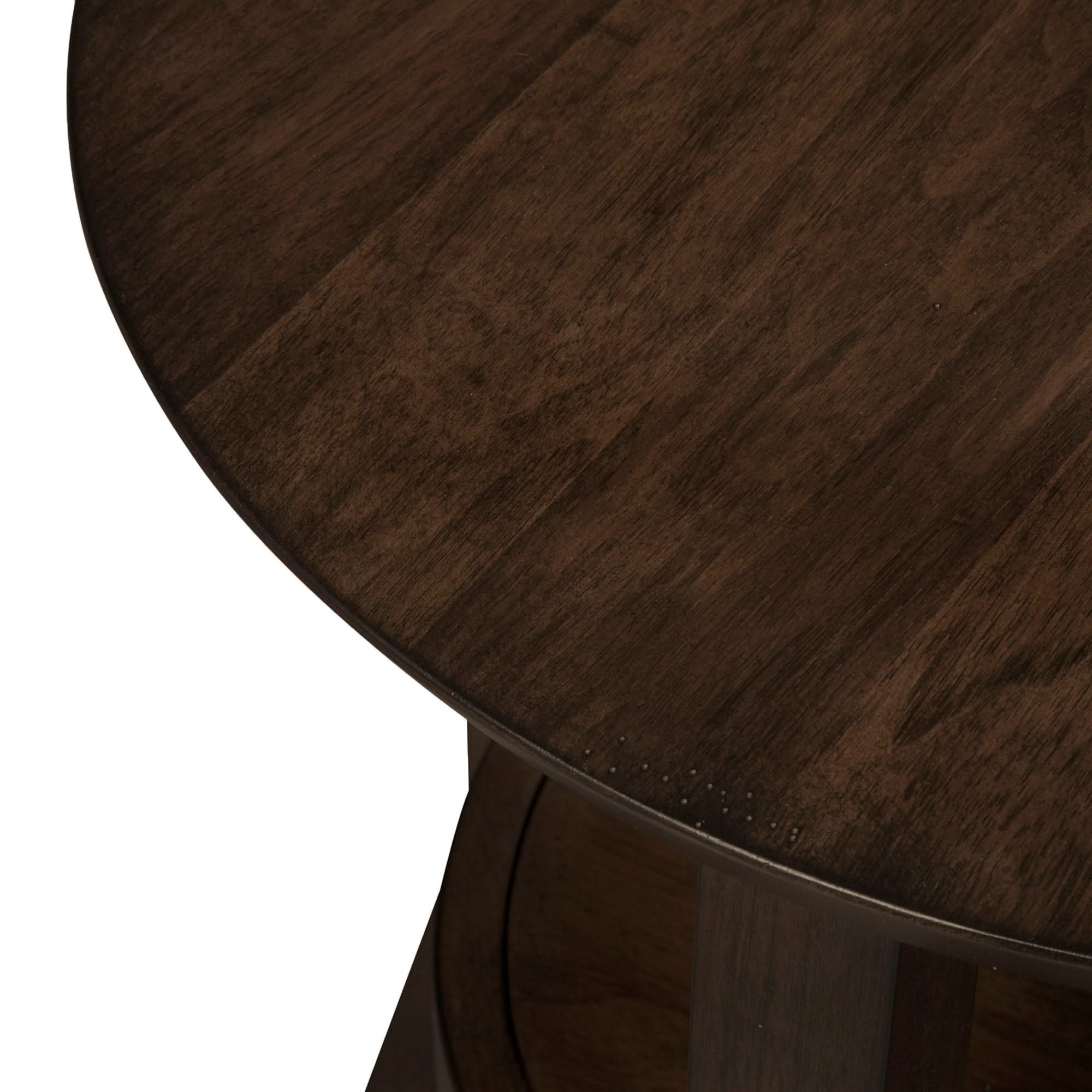 Ventura Blvd - Round End Table - Bronze Spice - Image 3