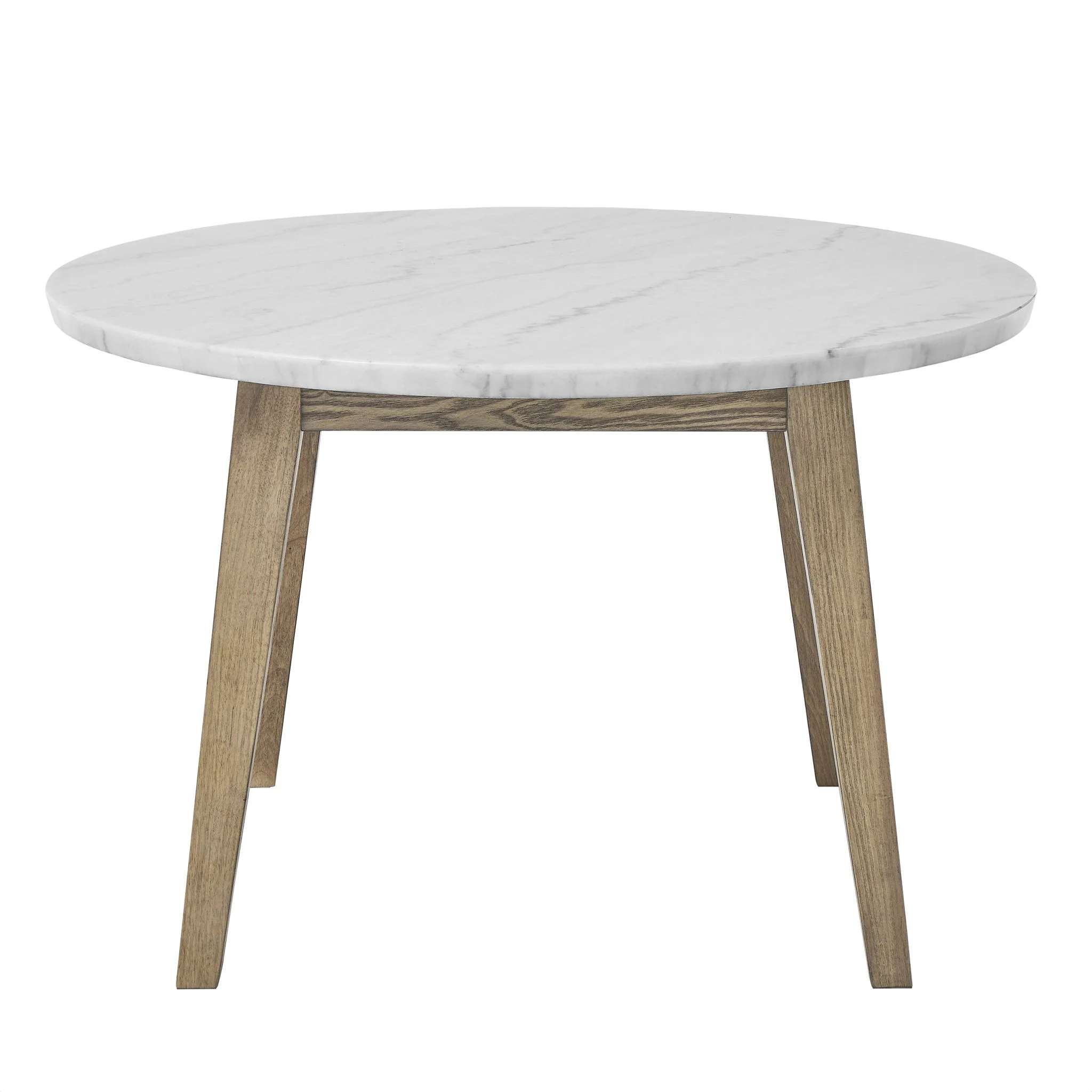 Vida - Dining Table - White / Light Brown
