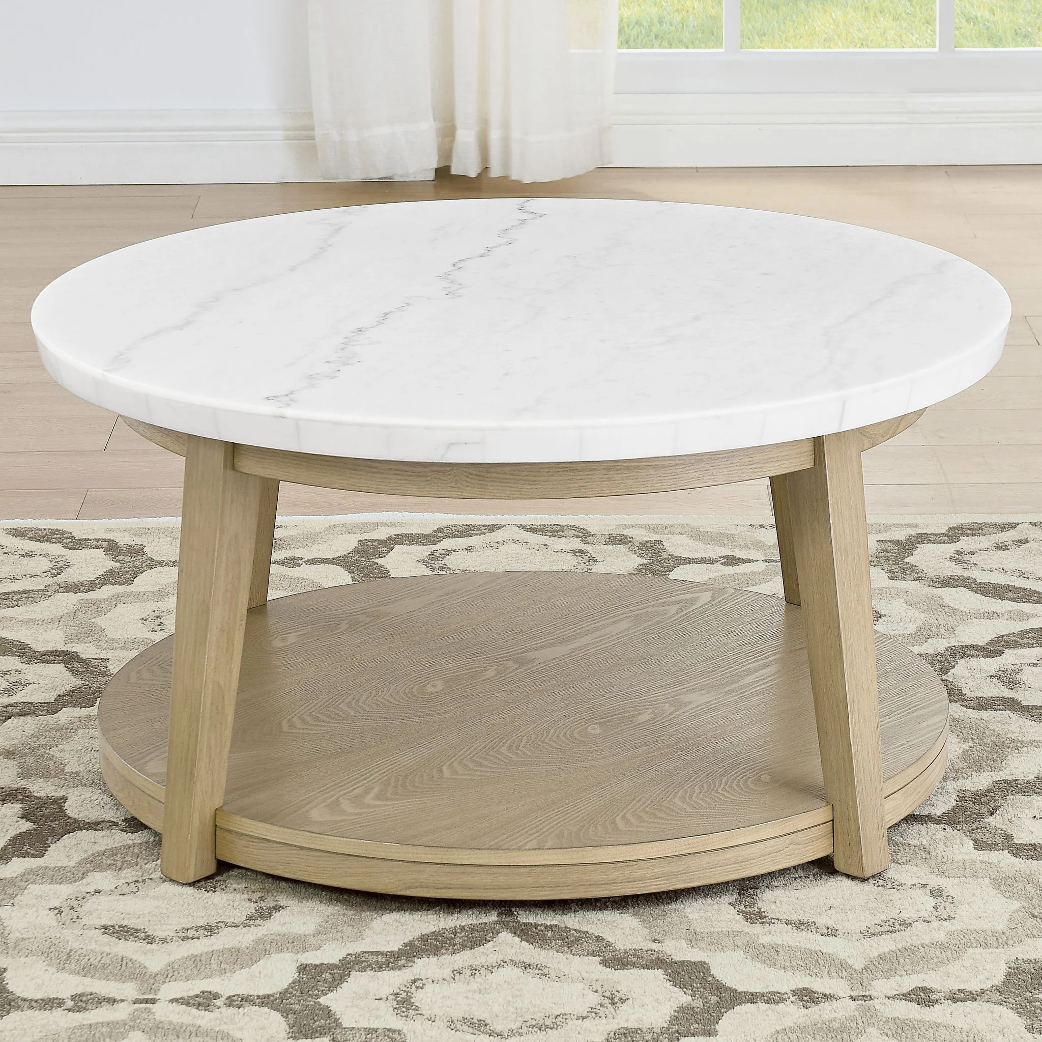 Vida - Marble Top Round Table