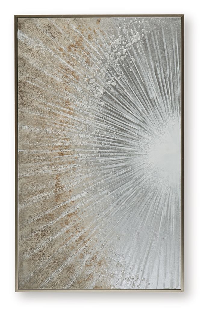 Waldard - Wall Art - Gray / Taupe / White - Image 2