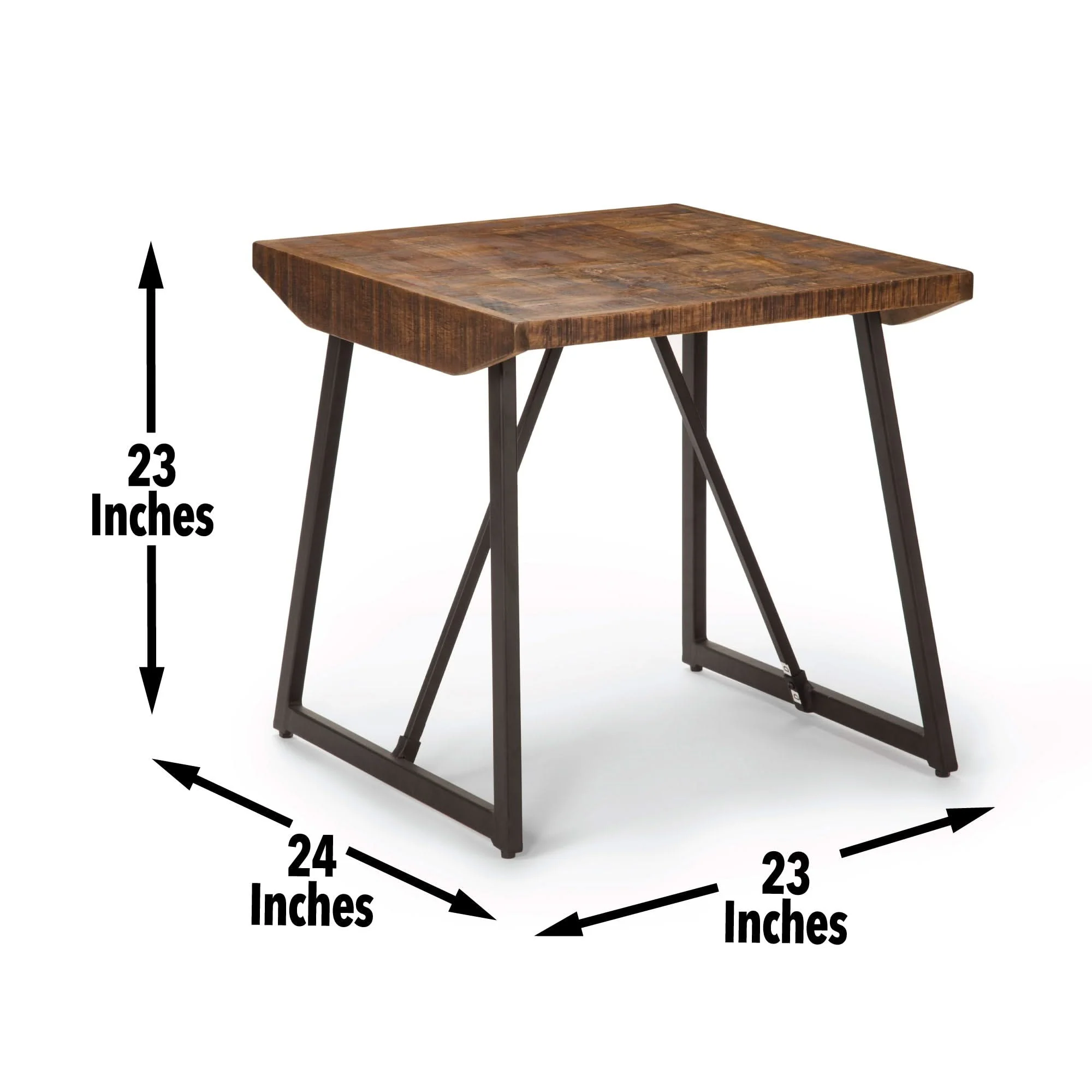 Walden - 3 Piece Table Set (Cocktail & 2 End Tables) - Brown - Image 2