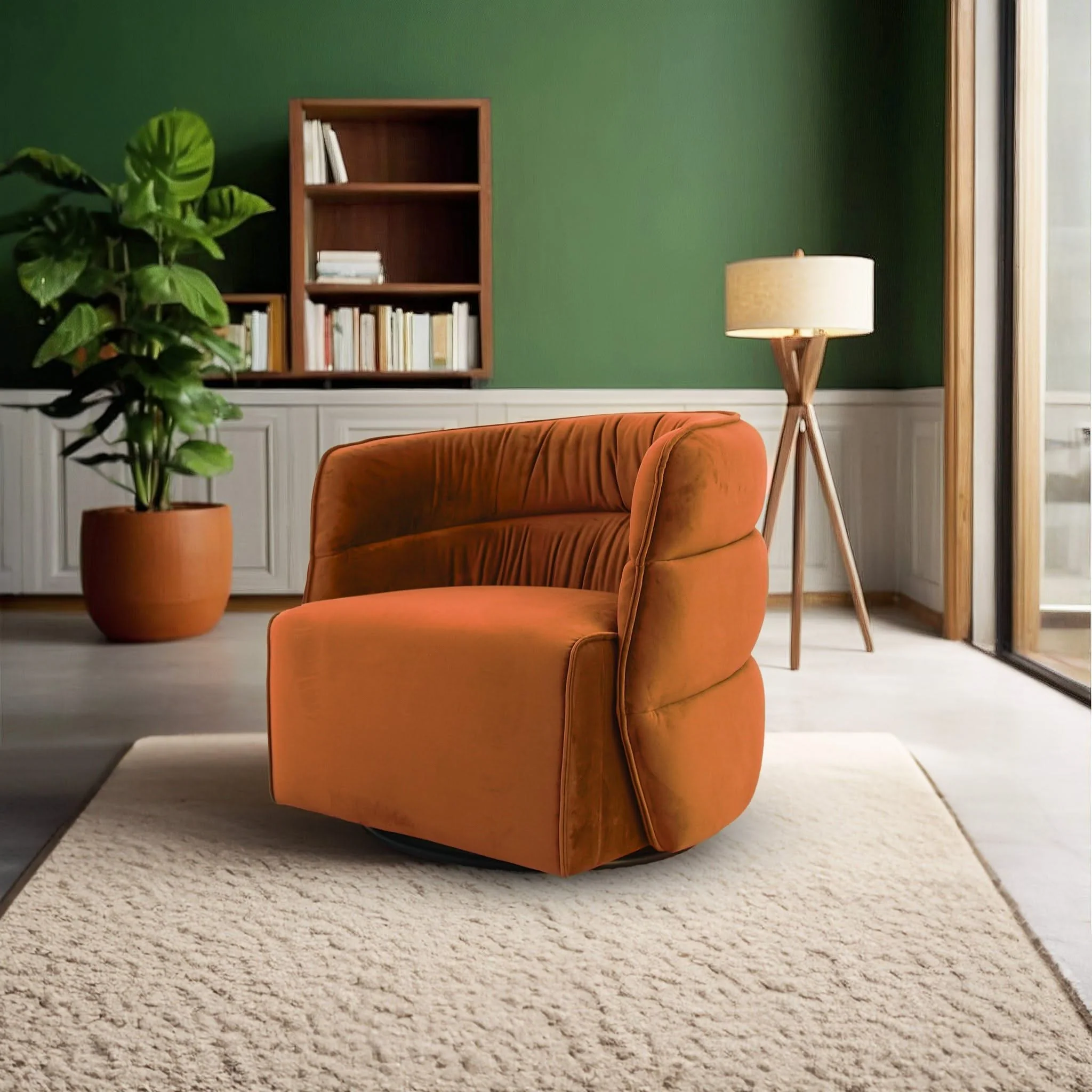 Walden - Stylish Swivel Chair - Image 2