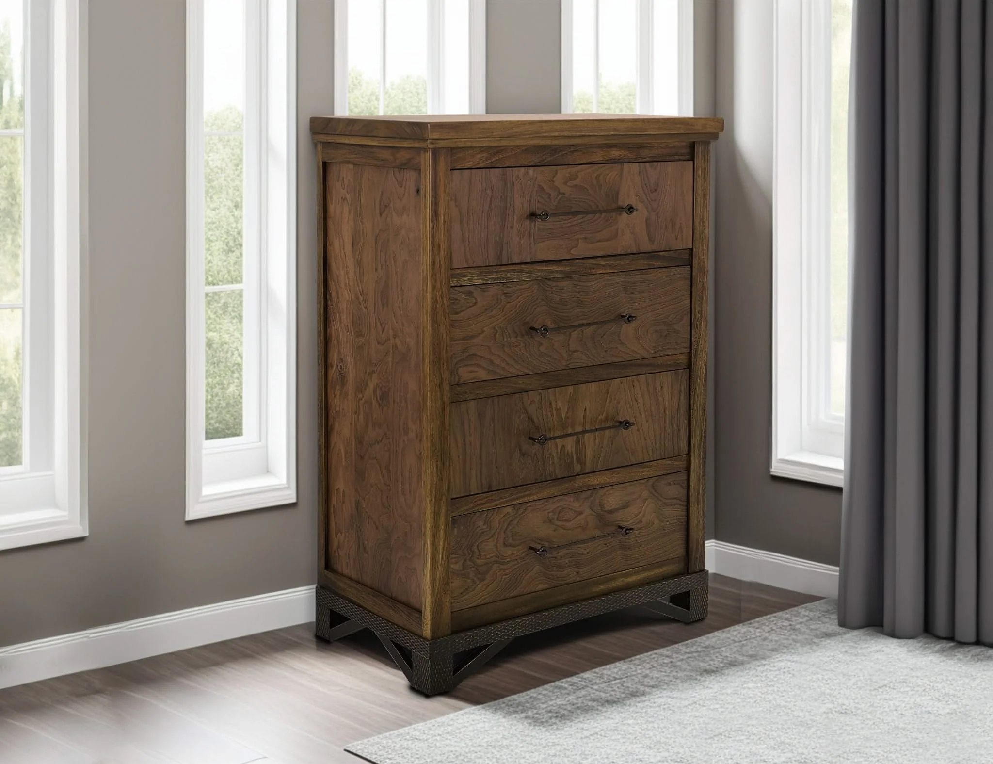 Walnut - Chest - Walnut Brown - Image 3
