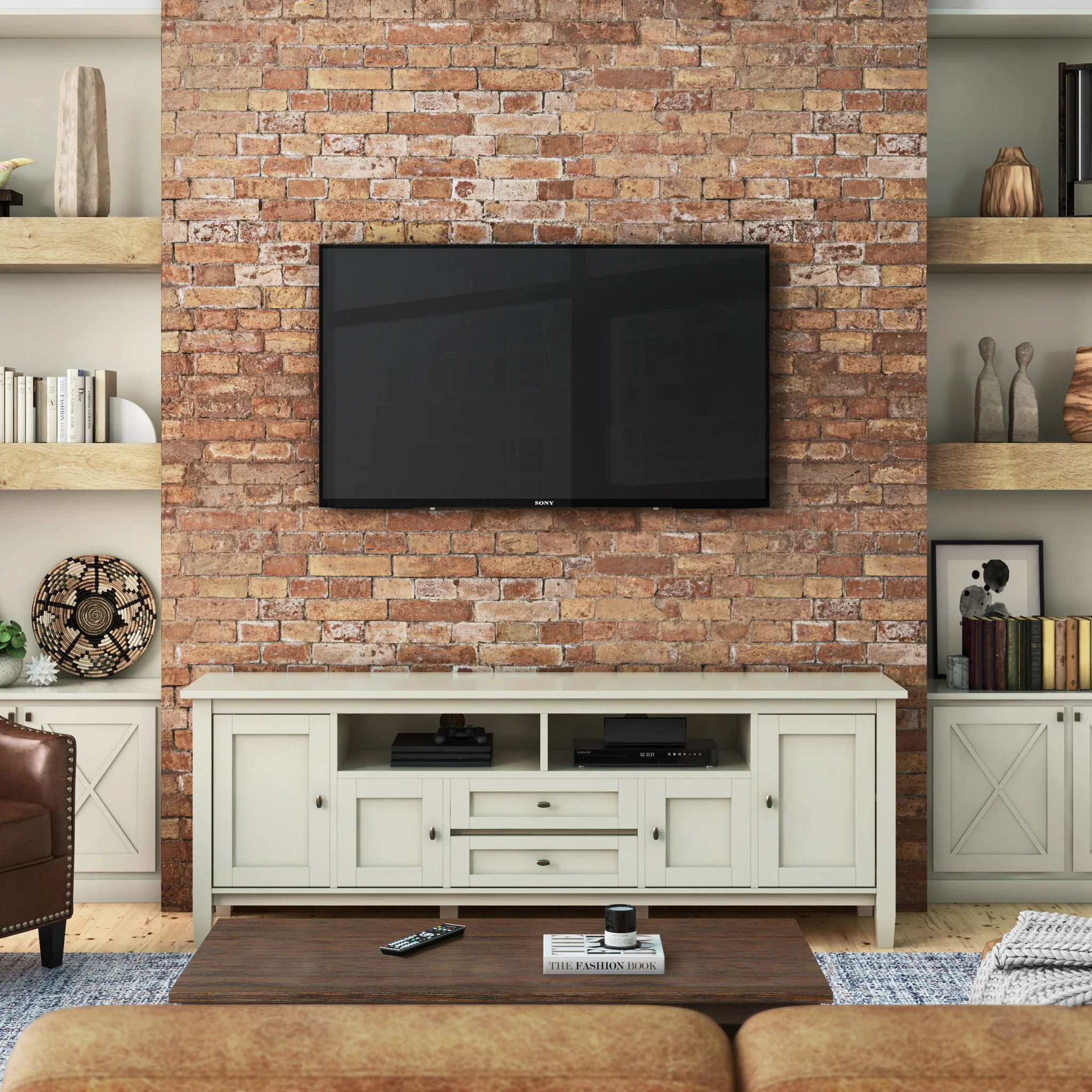 Warm Shaker - Handcrafted TV Media Stand - Image 11