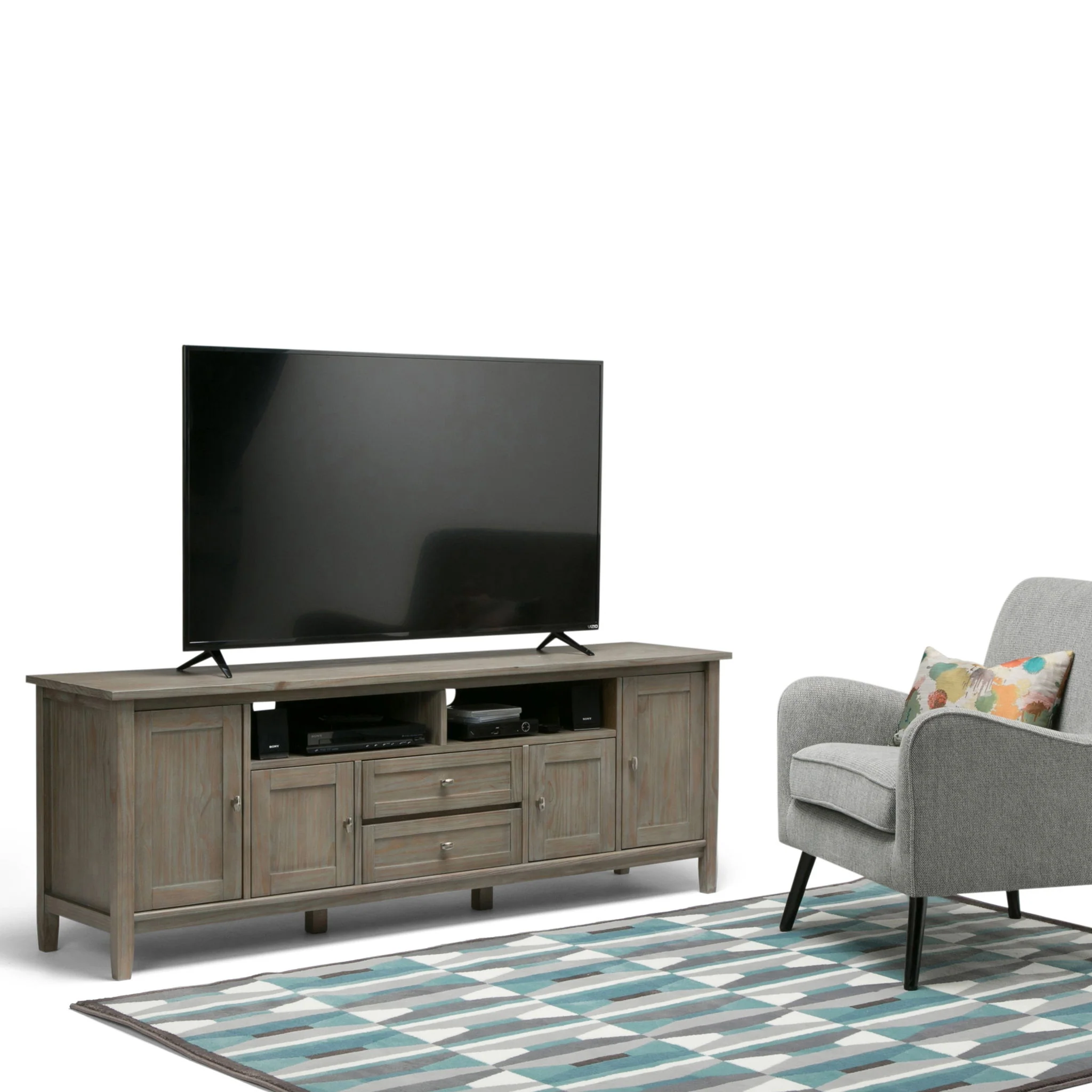 Warm Shaker - Handcrafted TV Media Stand - Image 12