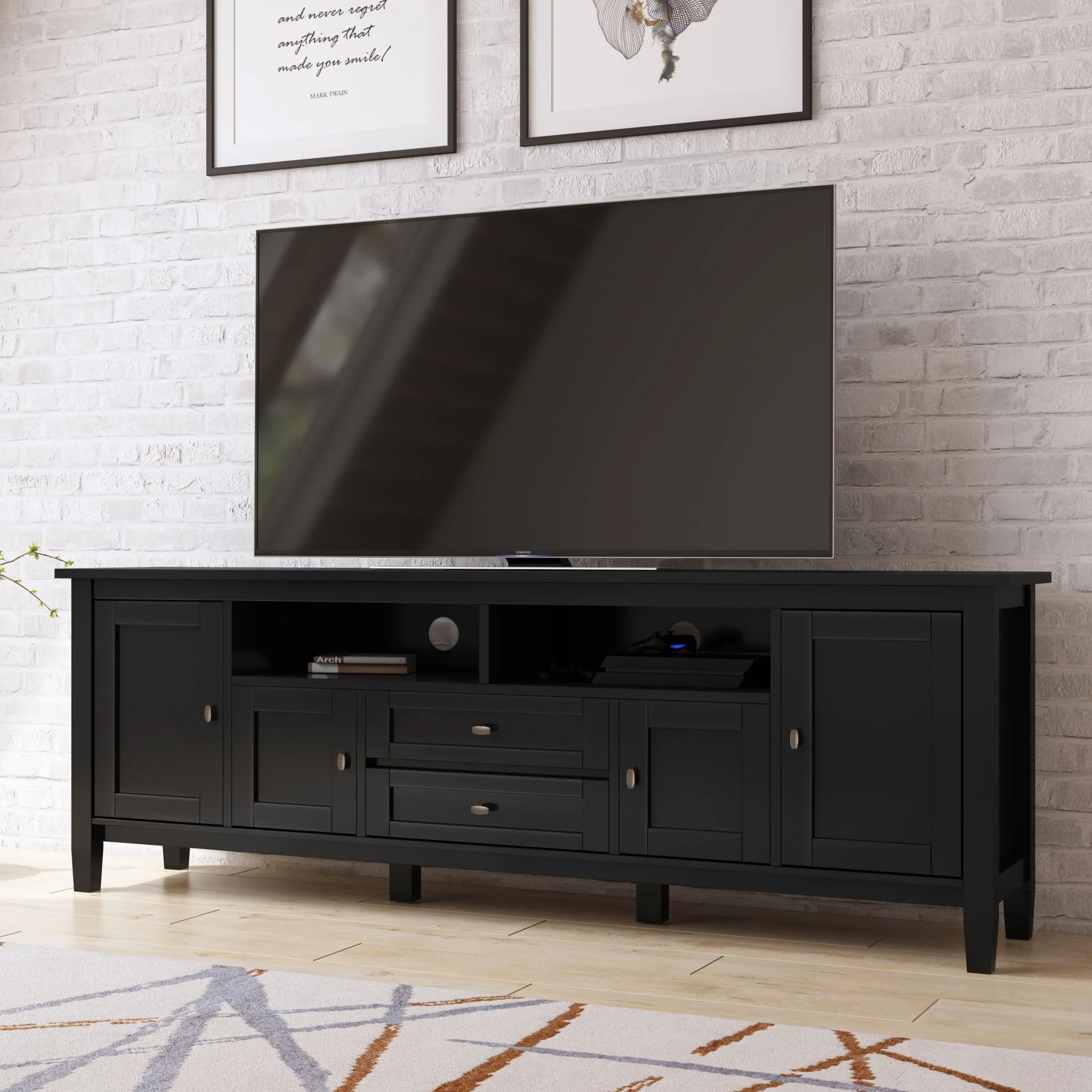 Warm Shaker - Handcrafted TV Media Stand - Image 16