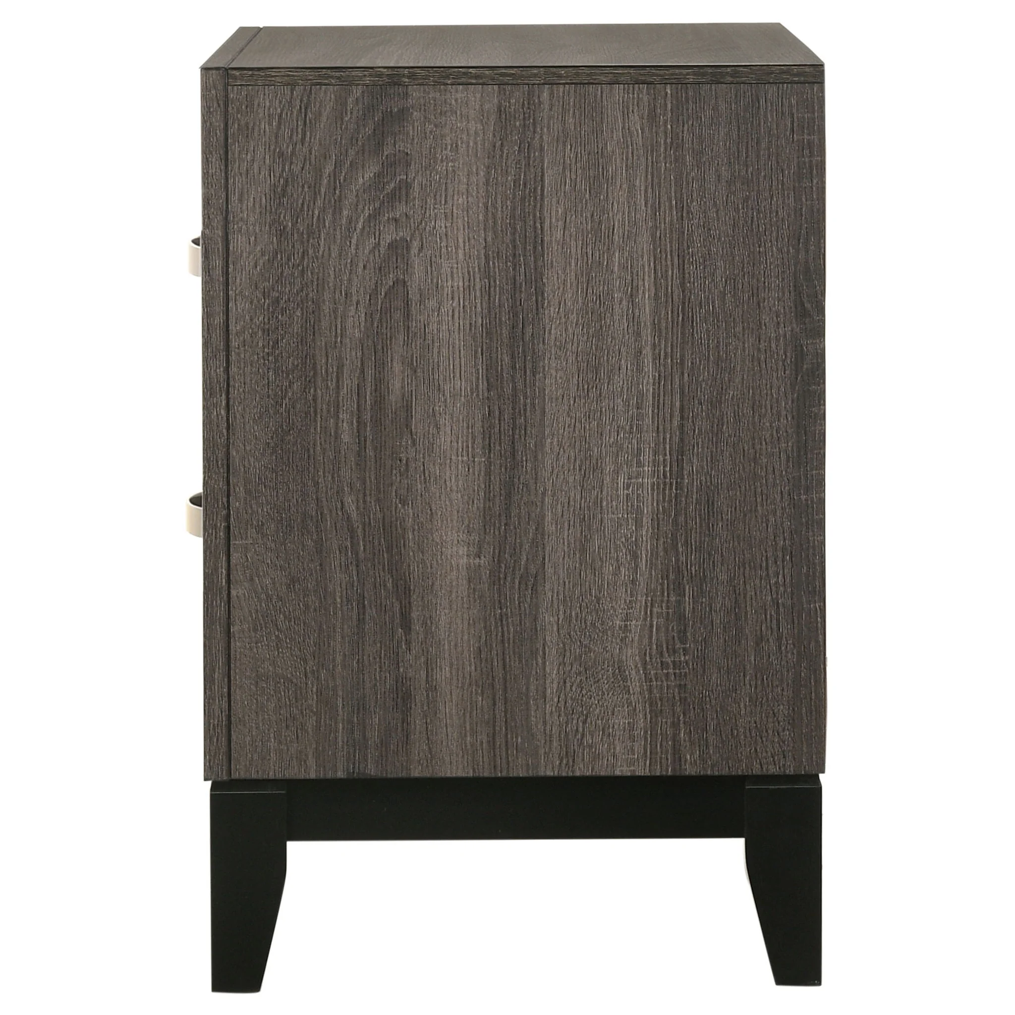 Watson 2-drawer Nightstand Grey Oak - Image 4