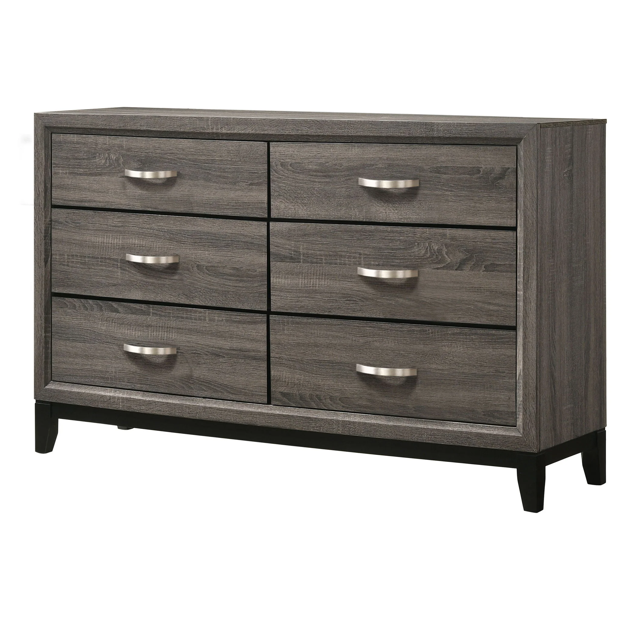 Watson 6-drawer Dresser Grey Oak - Image 2