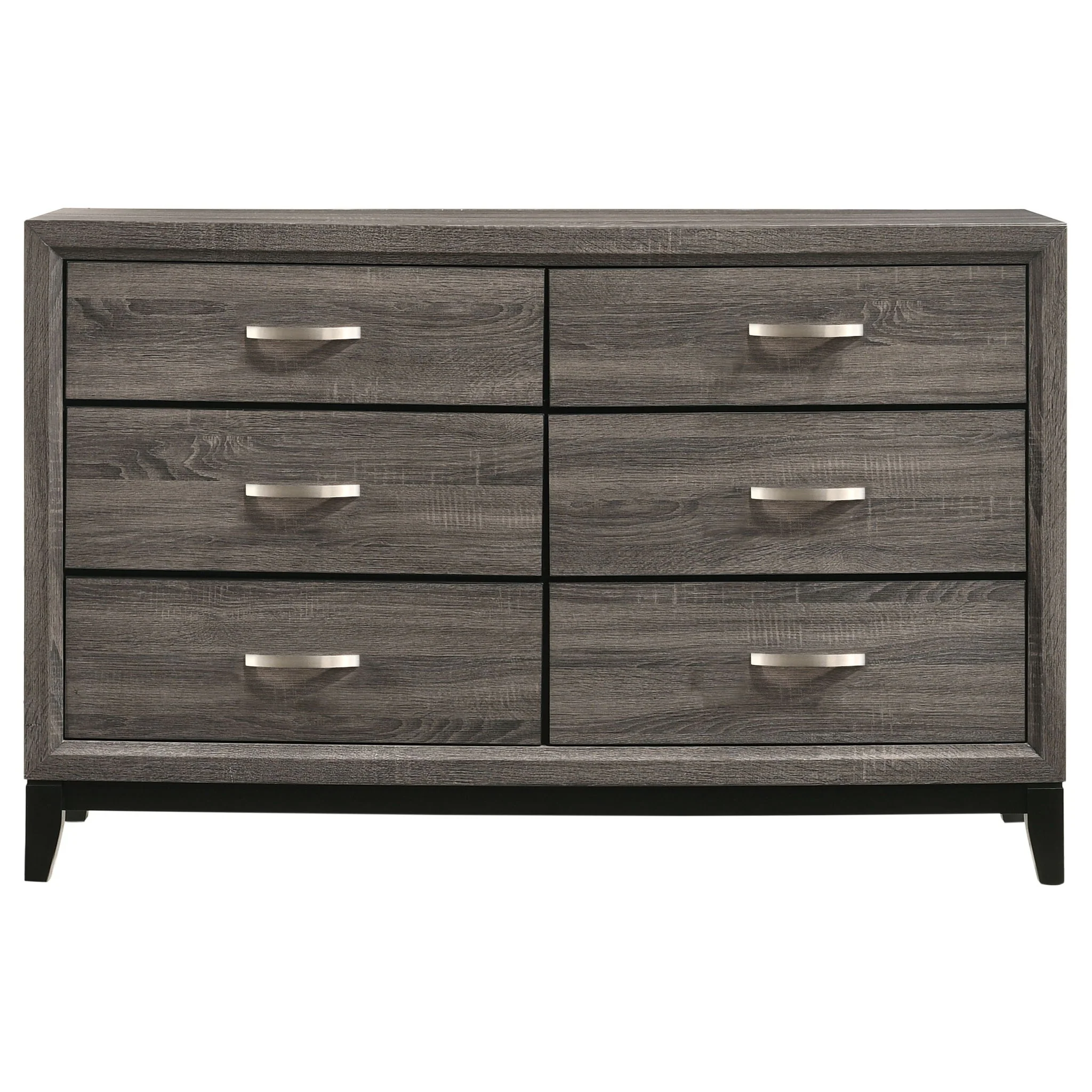 Watson 6-drawer Dresser Grey Oak - Image 4
