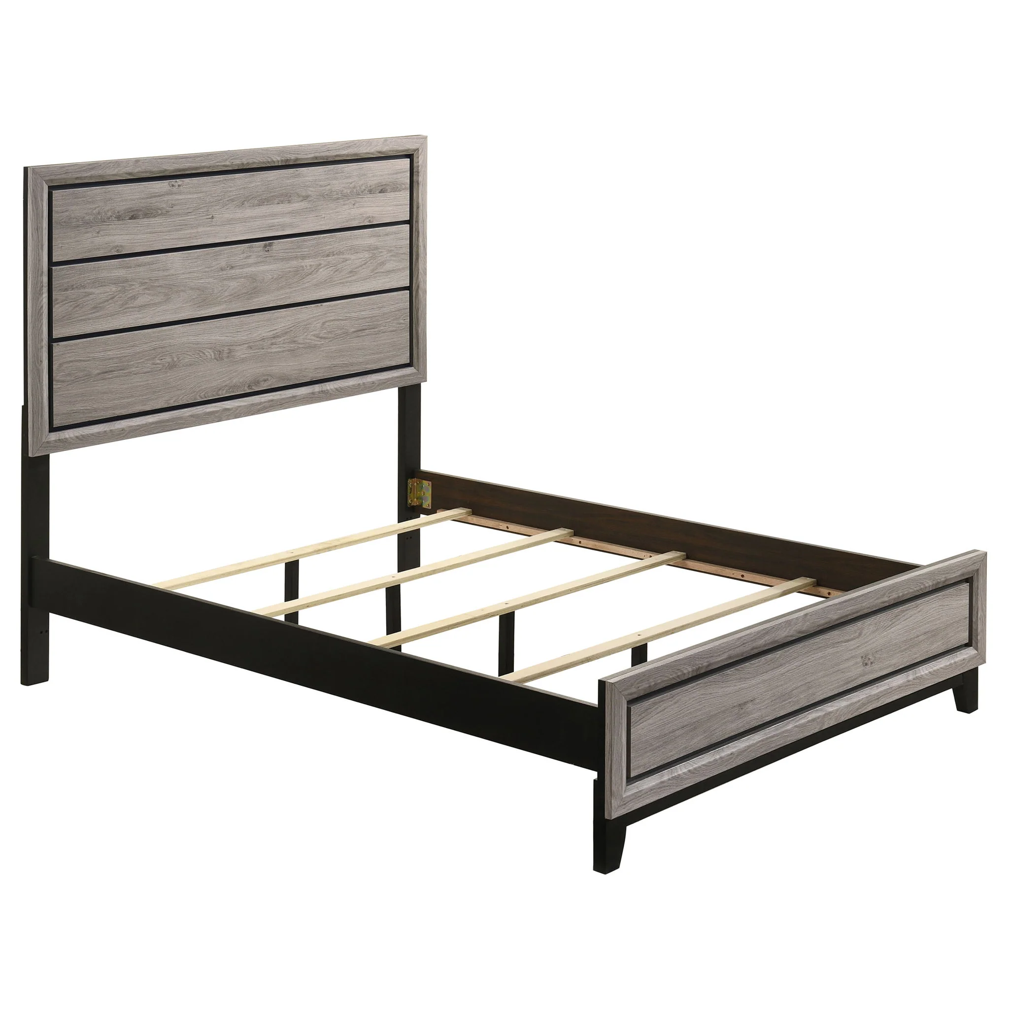 Watson Five-piece Full Bedroom Set Light Taupe - Image 4