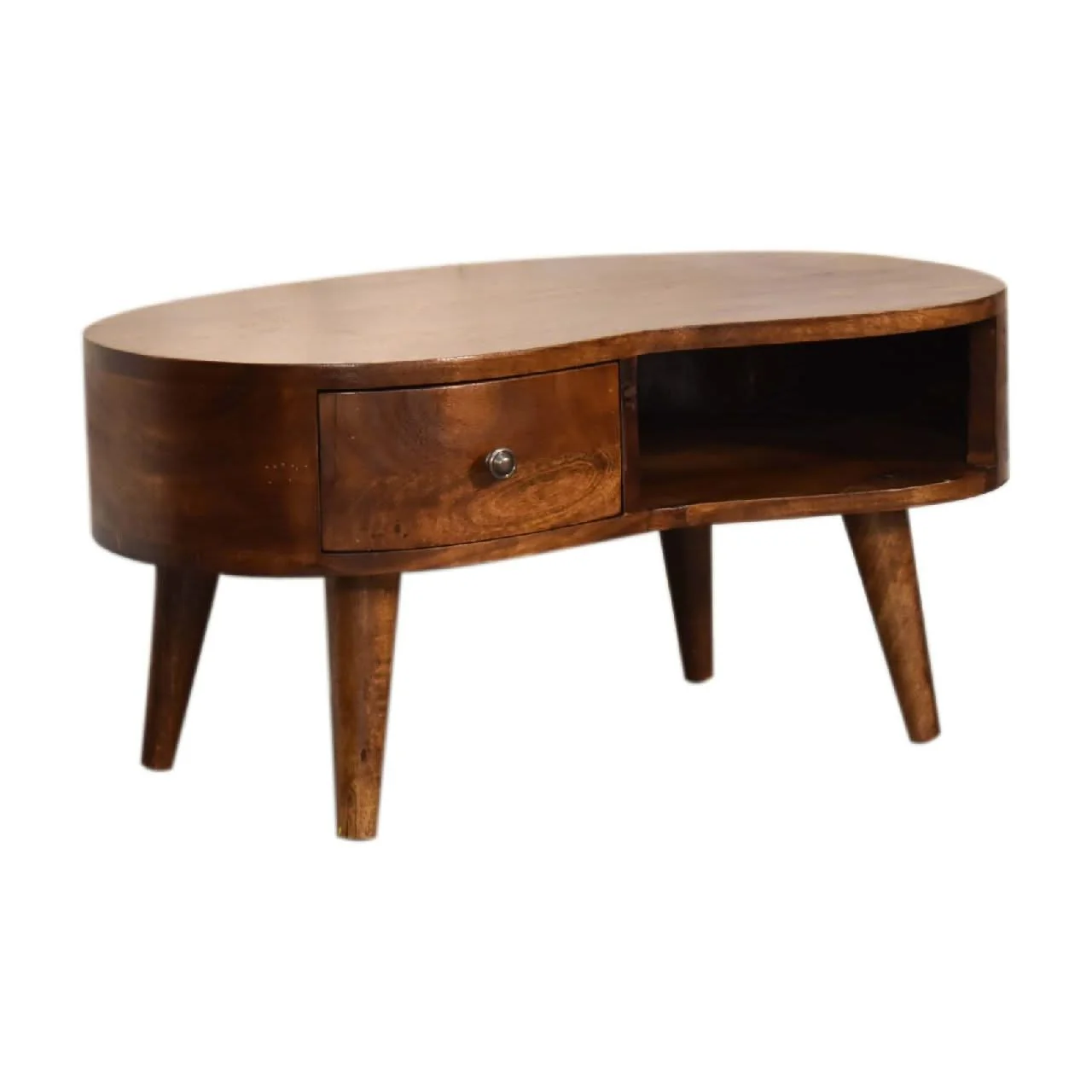 Wave Coffee Table With 1 Drawer - Image 8