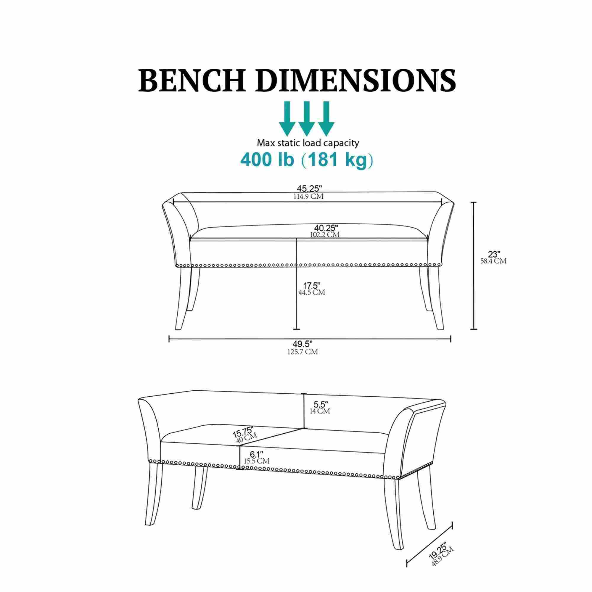 Welburn - Upholstered Bench - Image 12