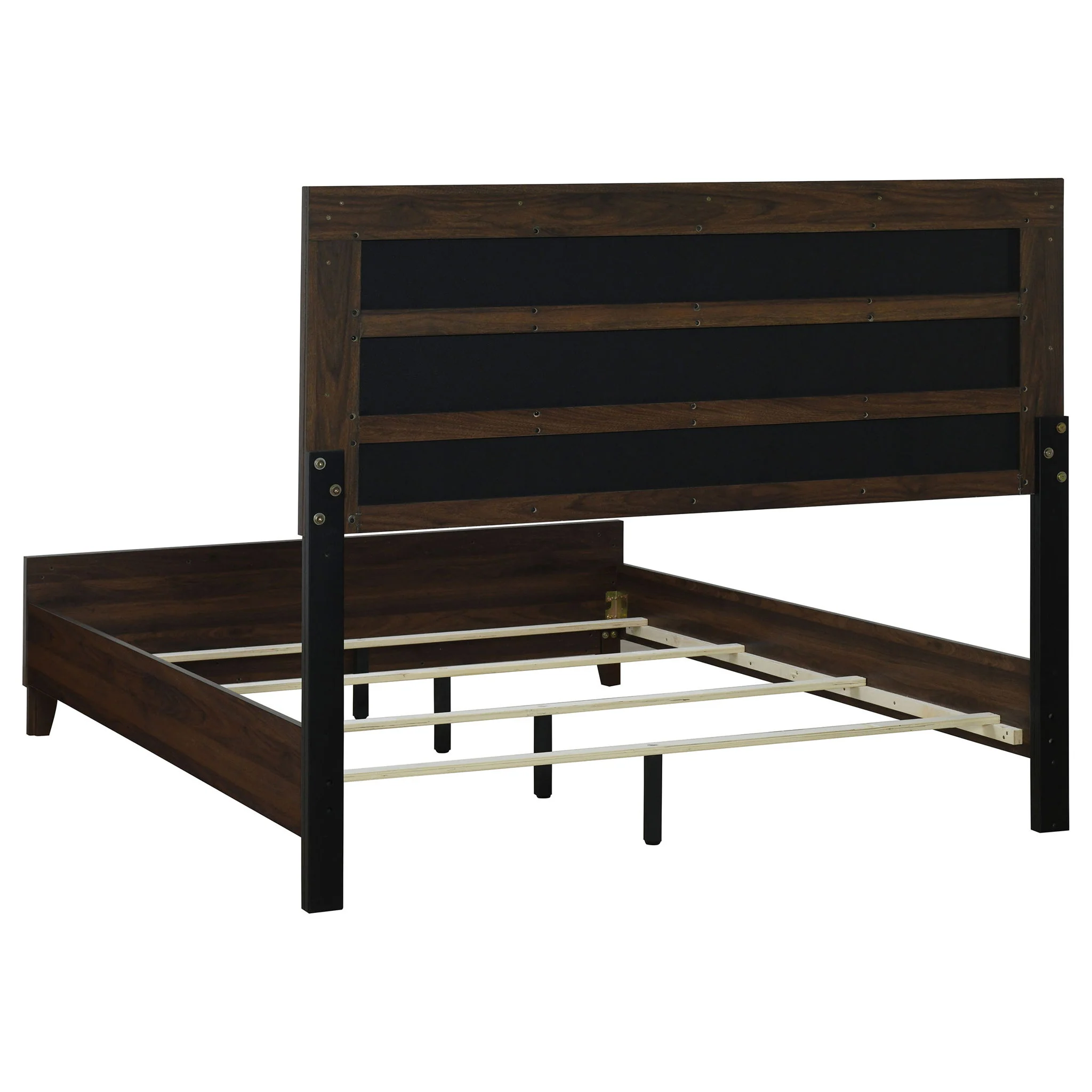 Welsley 5-piece Eastern King Bedroom Set Walnut - Image 2