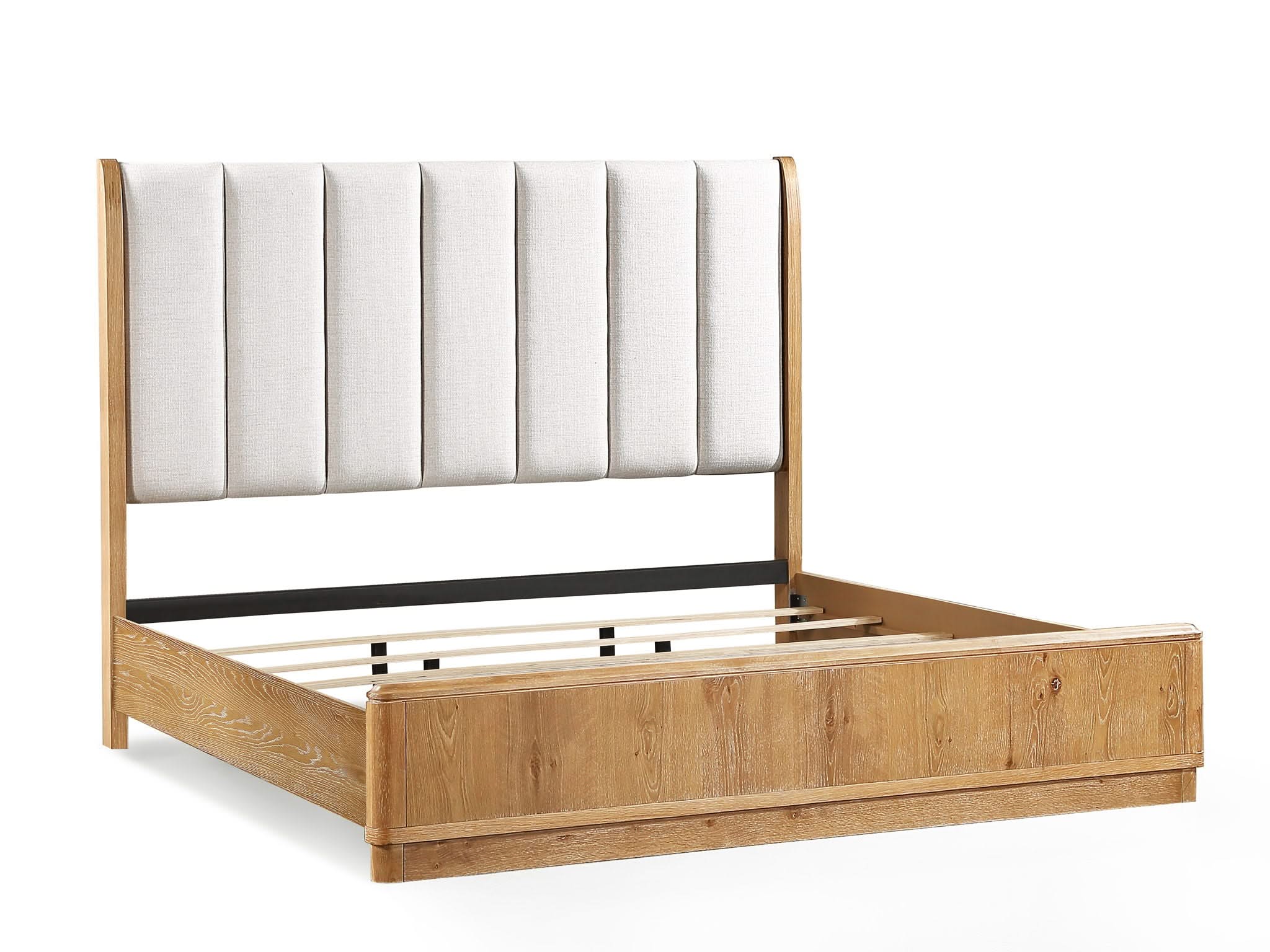 Westcott - Queen 4 Piece Bedroom Set - Cerused Natural - Image 4