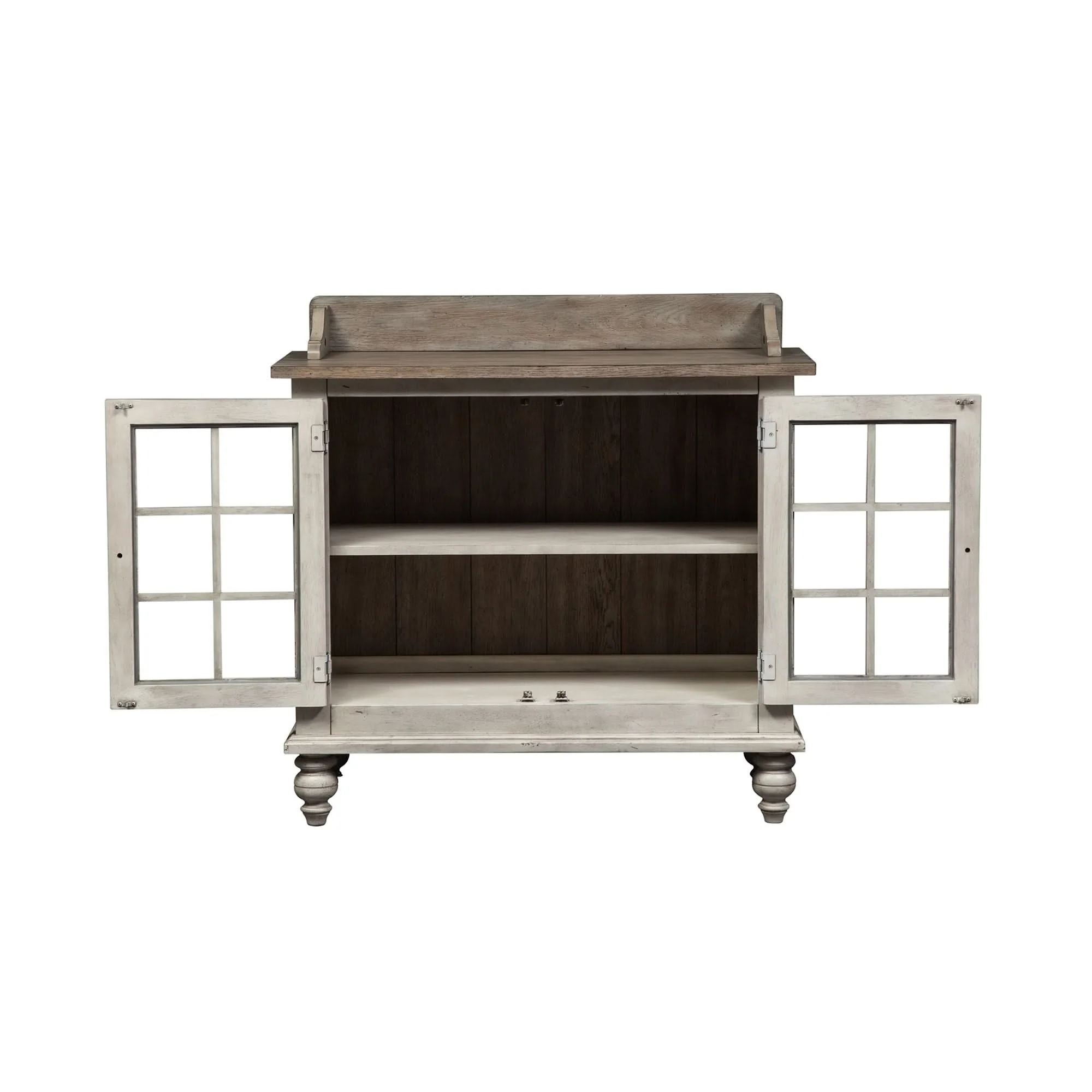 Whitney - Server - Antique Linen / Weathered Gray - Image 4