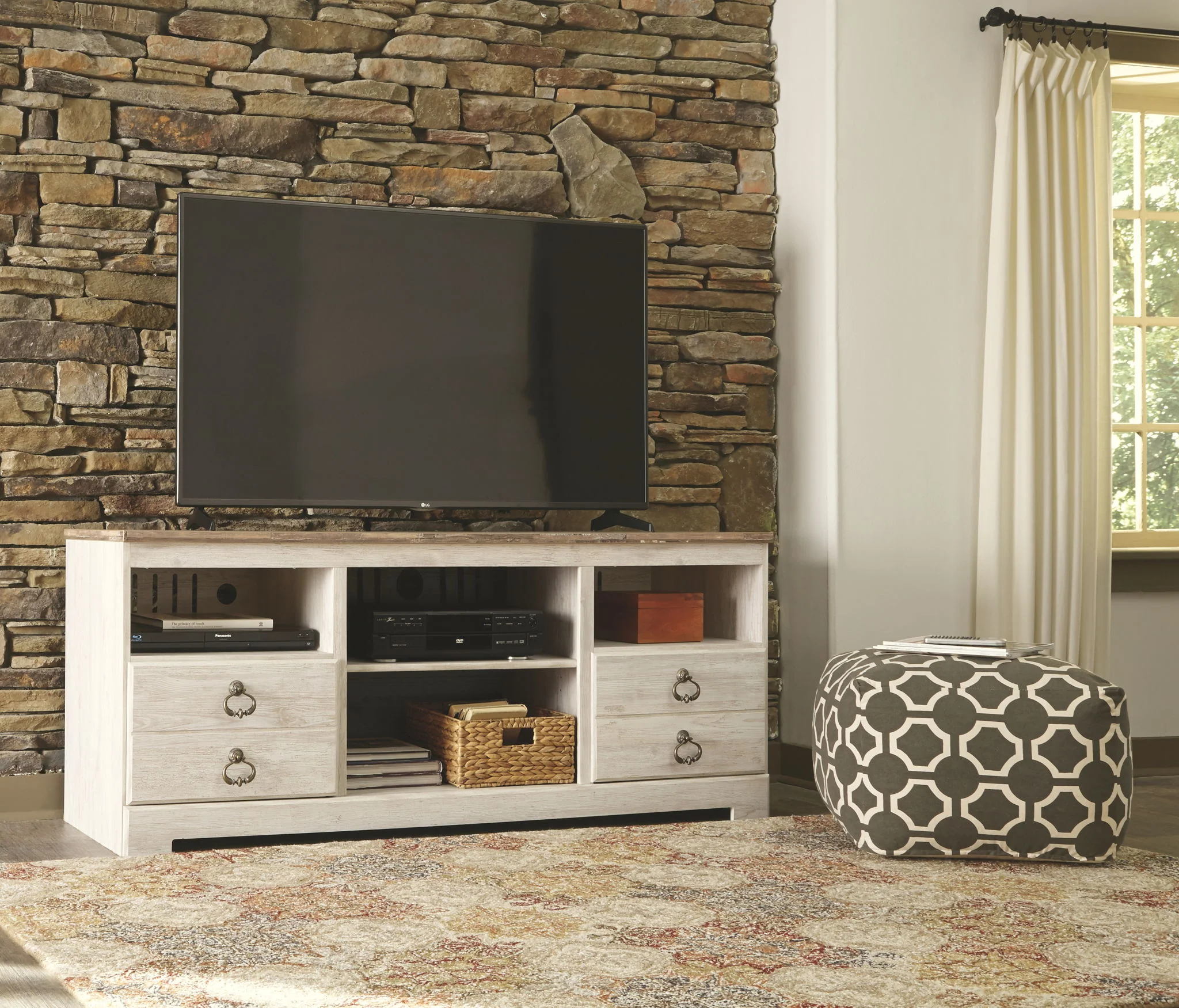 Willowton - Entertainment Center With Fireplace Option - Image 12