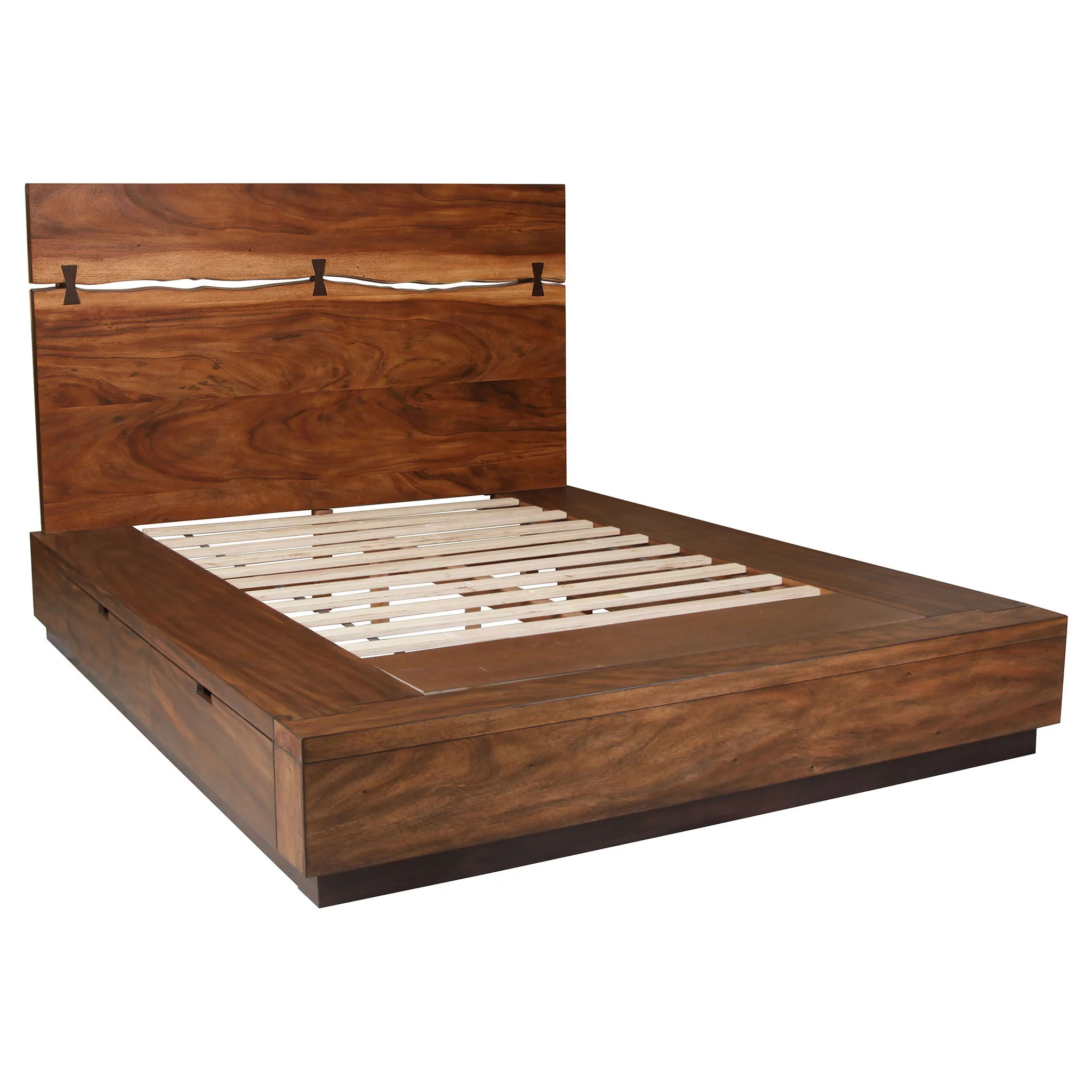 Winslow 4-piece Queen Bedroom Set Smokey Walnut - Image 4