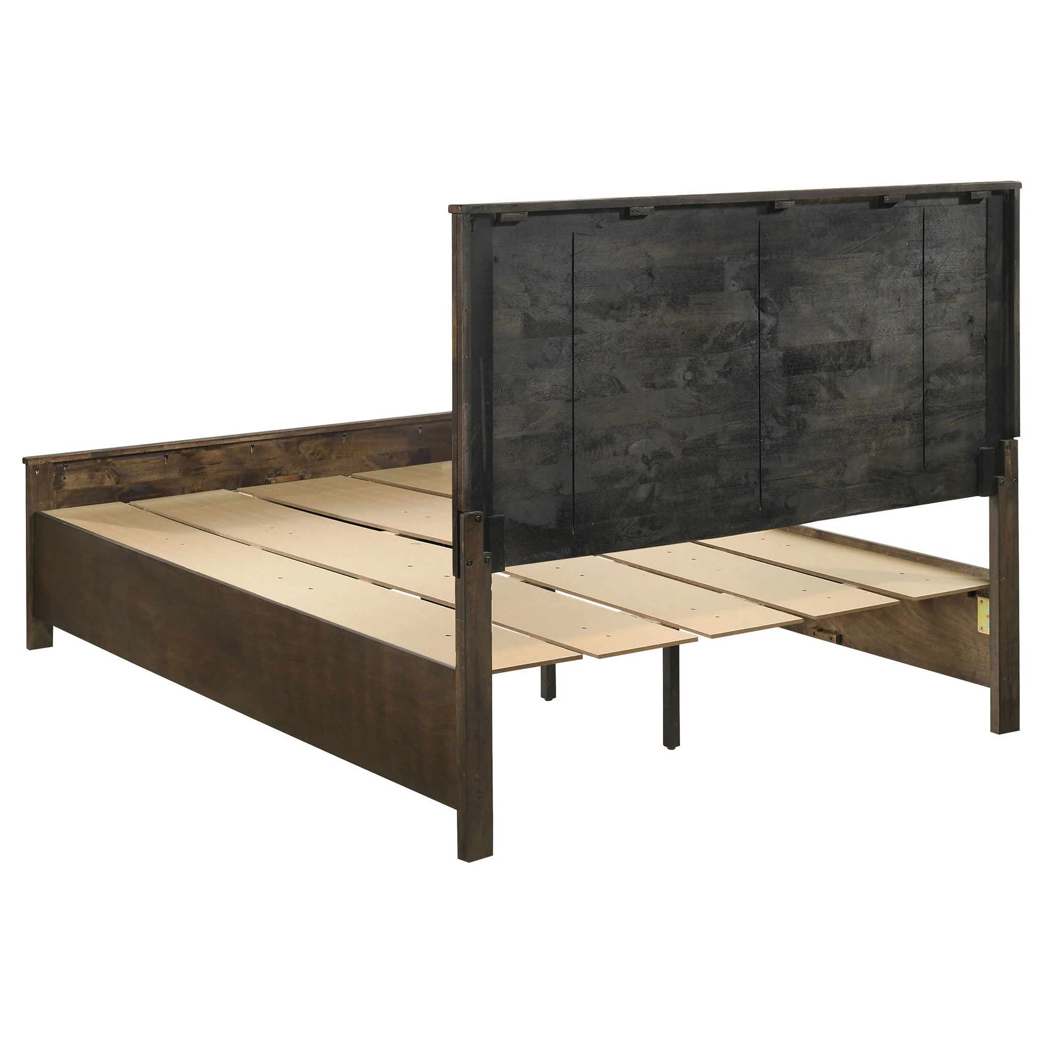 Woodmont 5-piece Queen Bedroom Set Rustic Golden Brown - Image 3